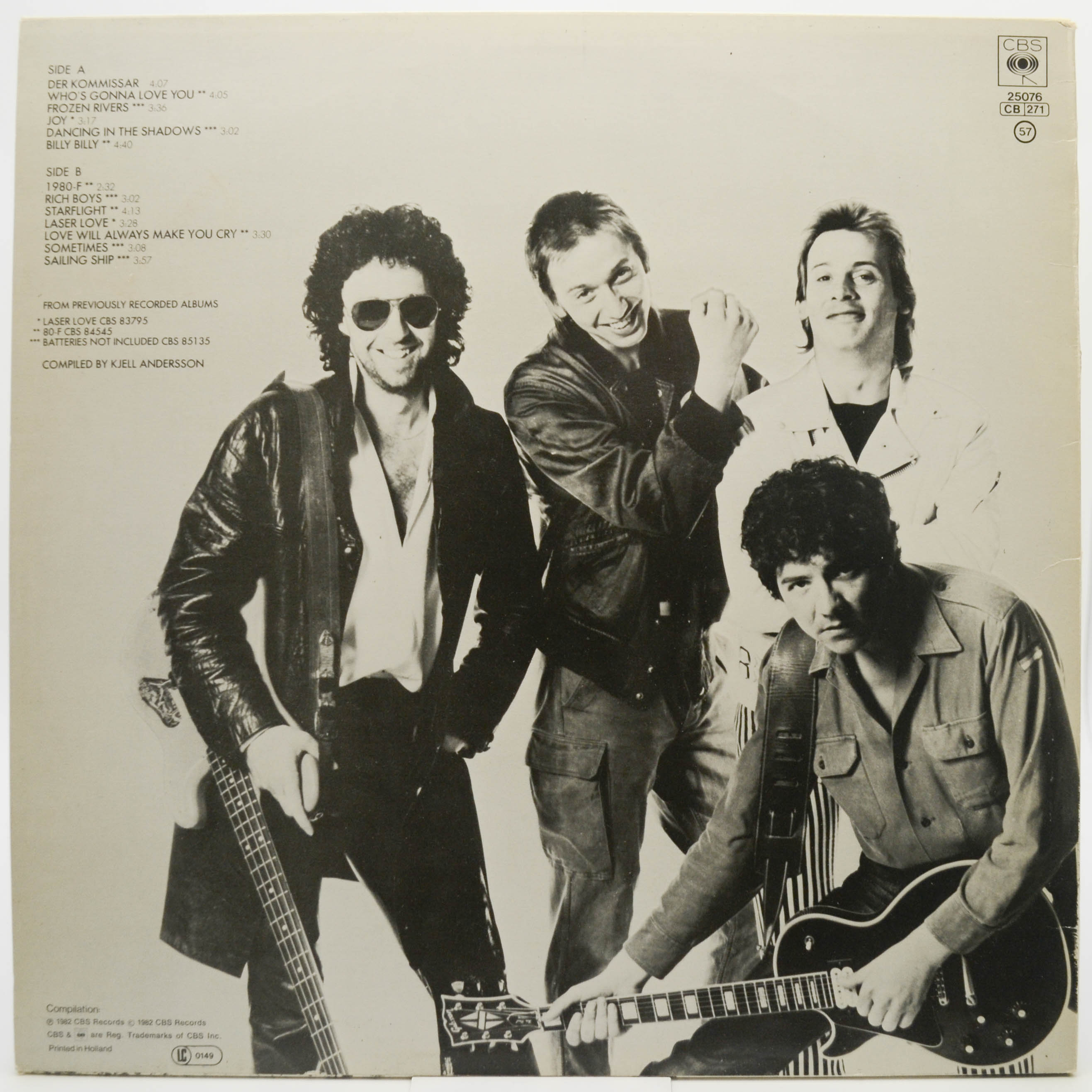 After The Fire — Der Kommissar, 1982