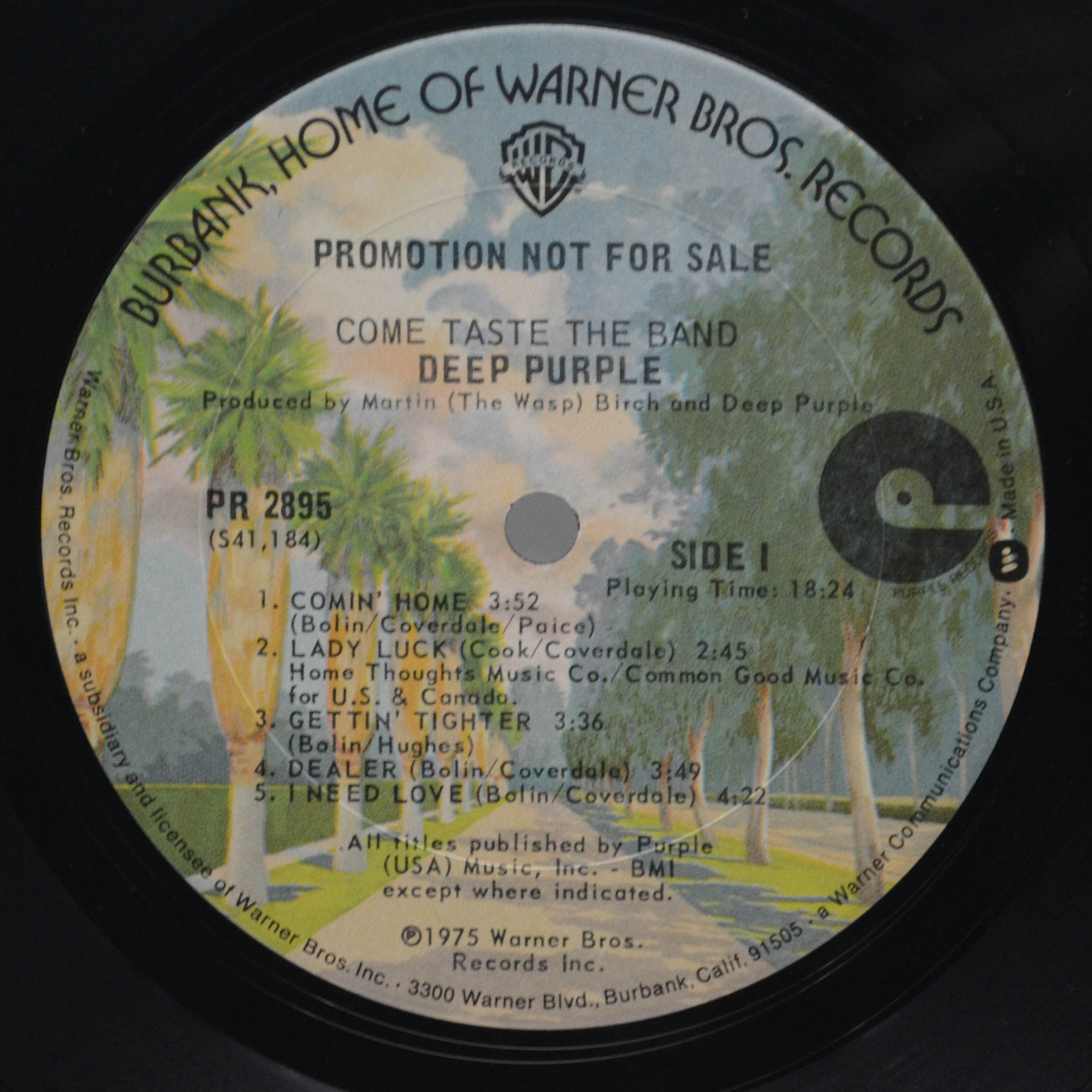 Deep Purple — Come Taste The Band, 1975