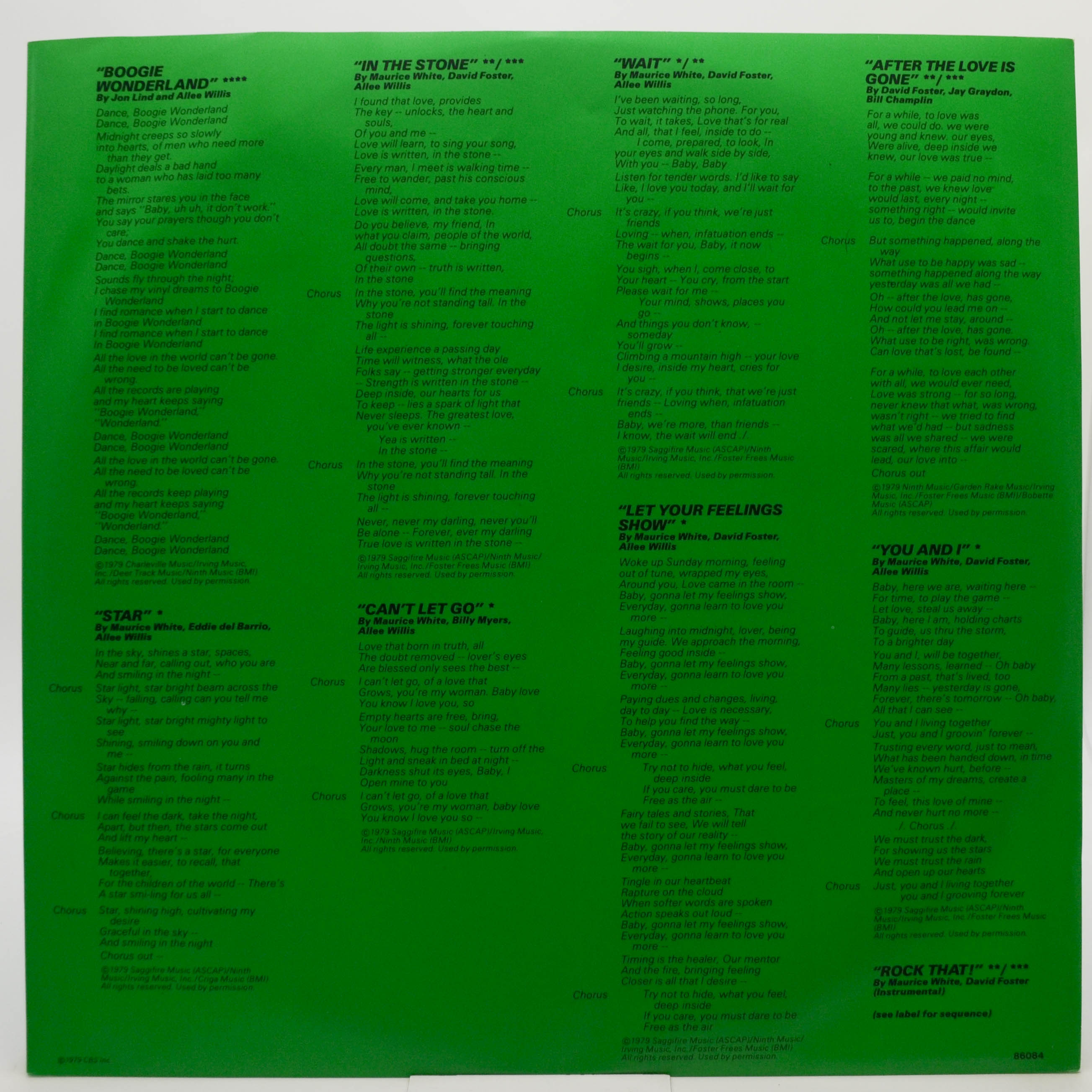 Earth, Wind & Fire — I Am, 1979