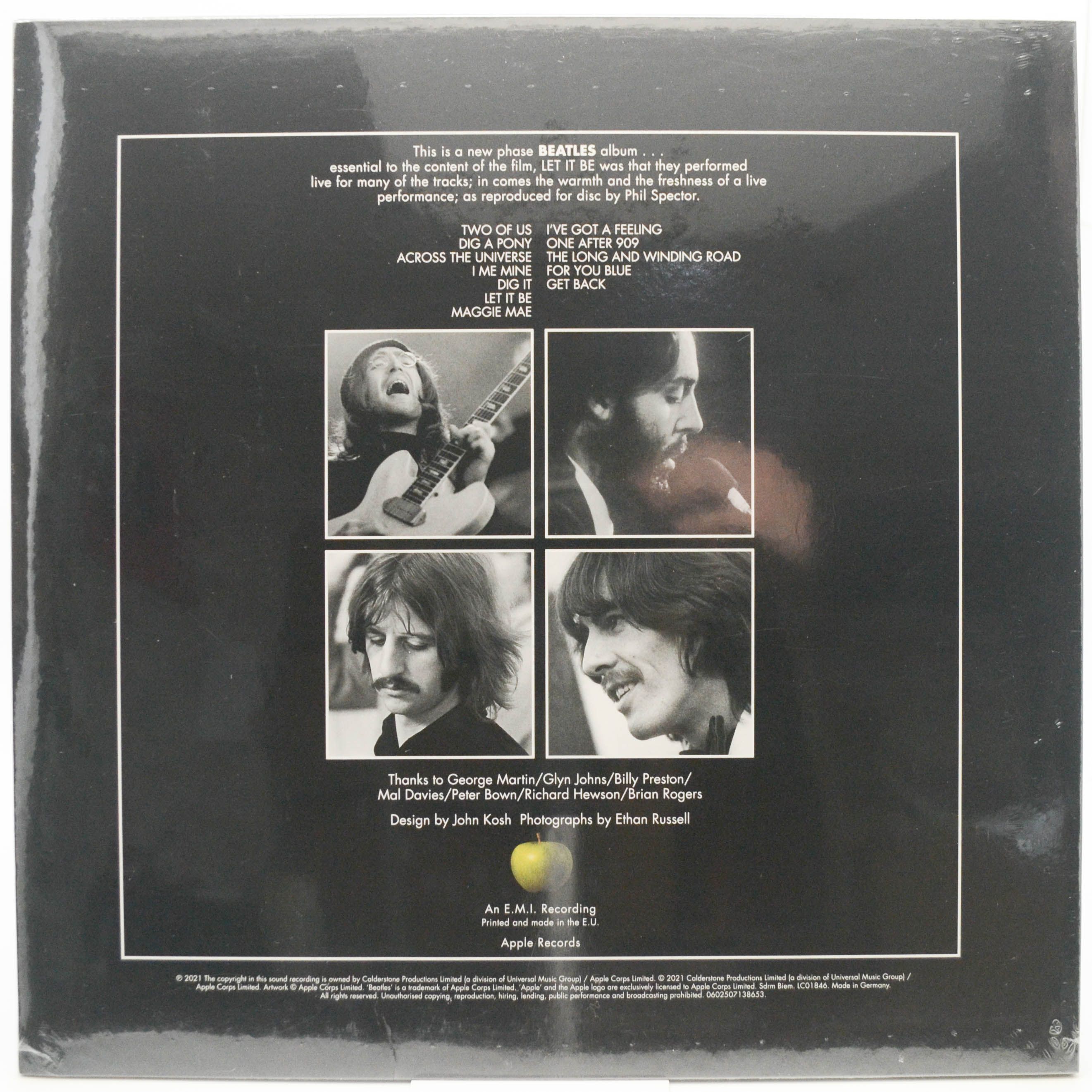 Beatles — Let It Be, 1976