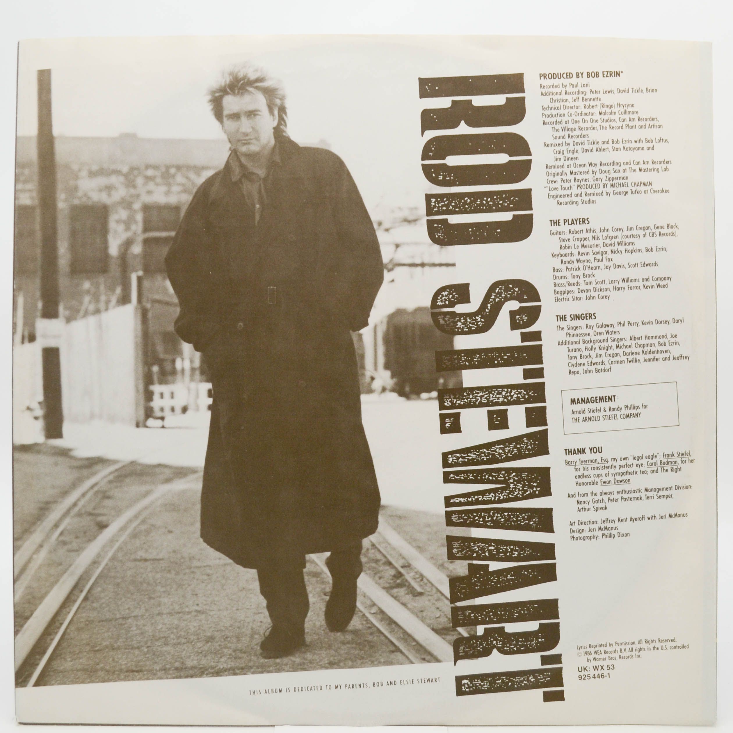 Rod Stewart — Every Beat Of My Heart, 1986