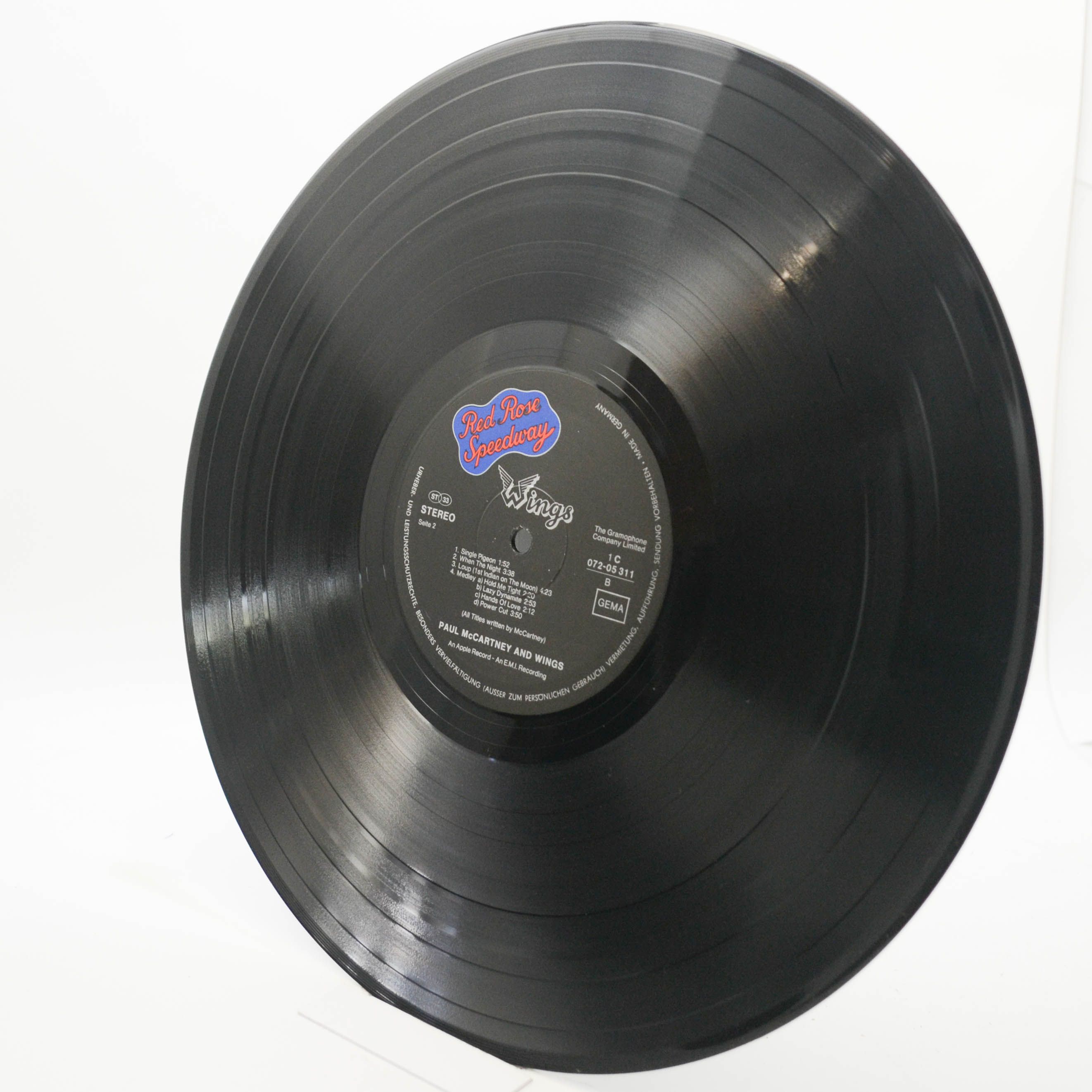 Wings — Red Rose Speedway (booklet), 1973