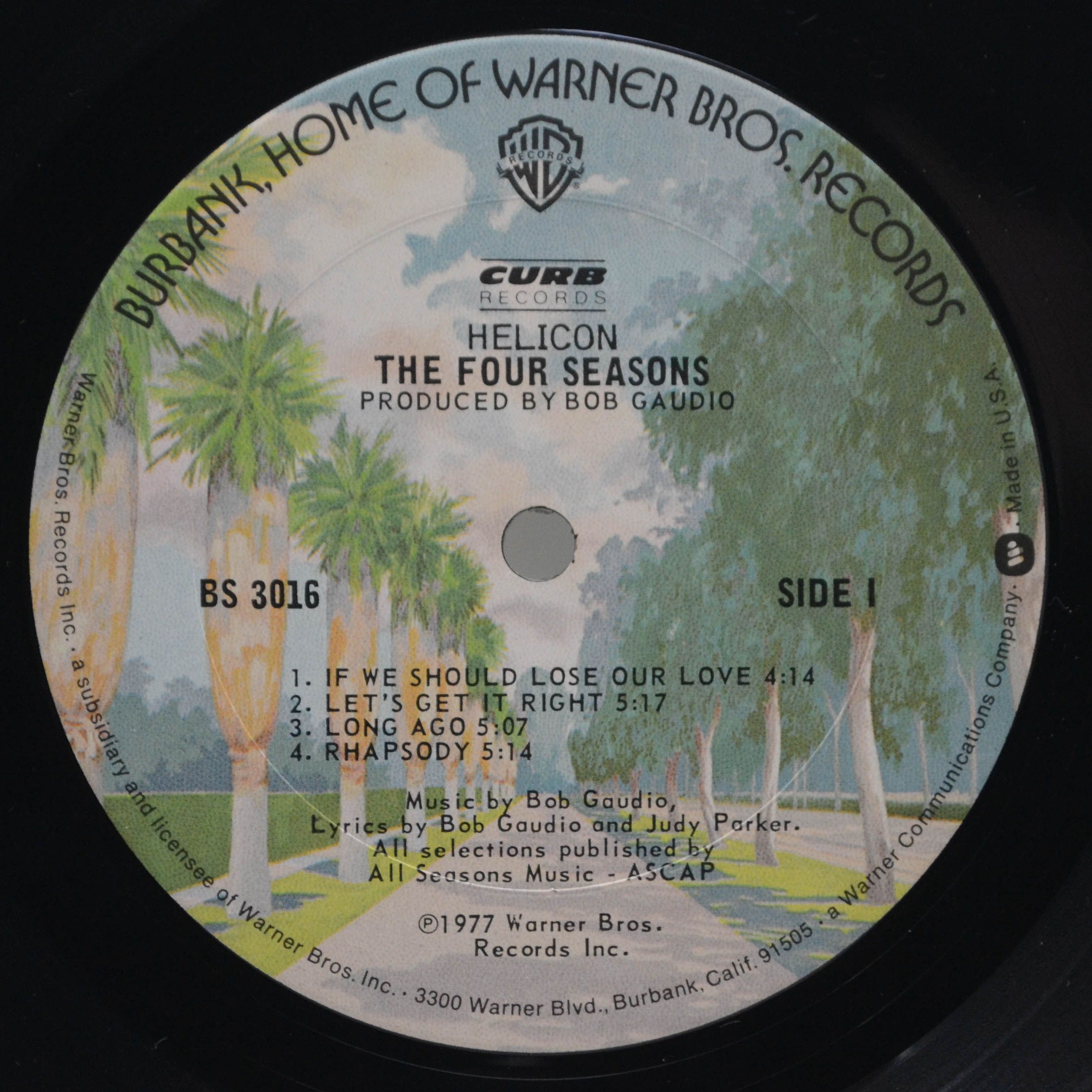 Four Seasons — Helicon (1-st, USA), 1977
