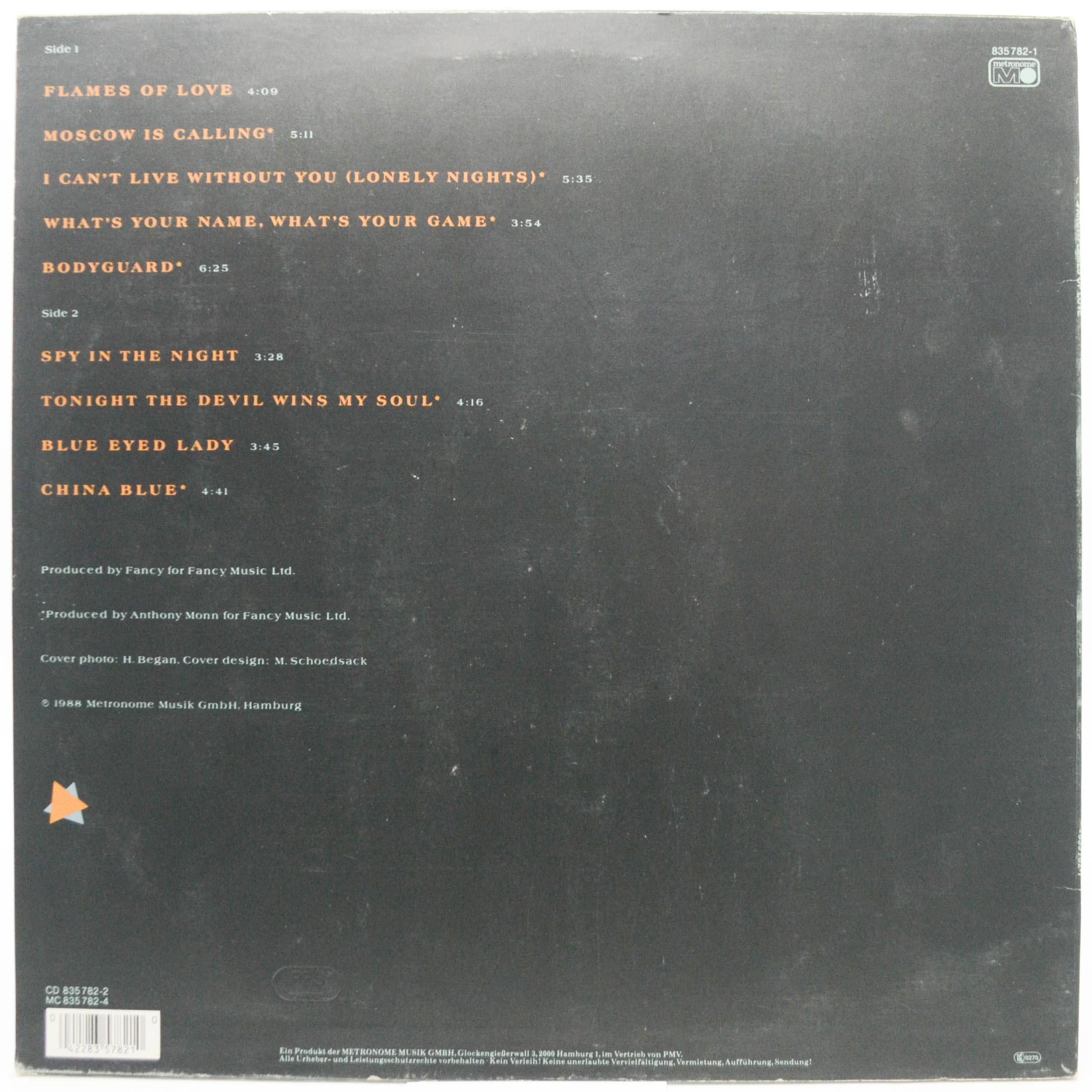 Fancy — Flames Of Love, 1988