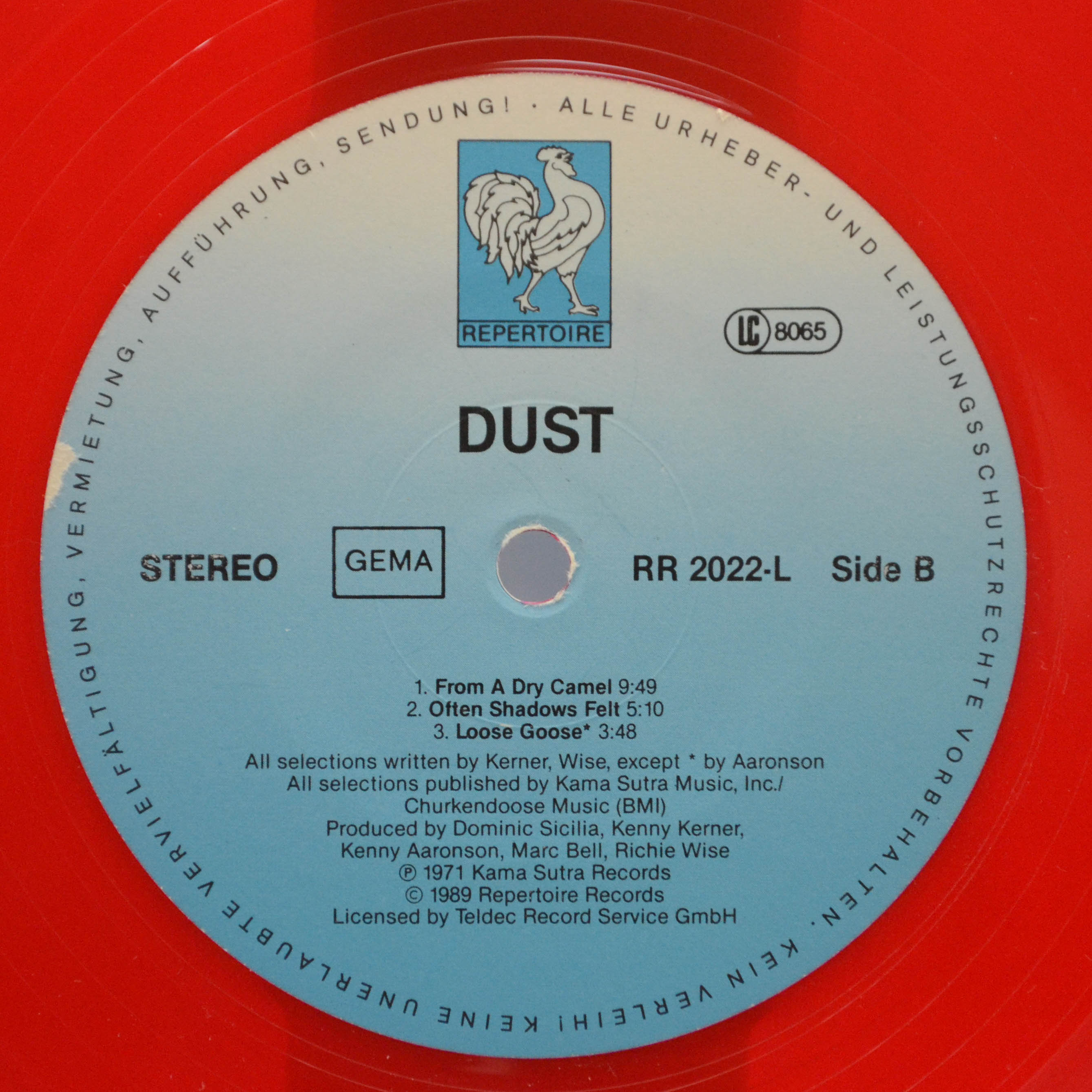 Dust — Dust, 1972