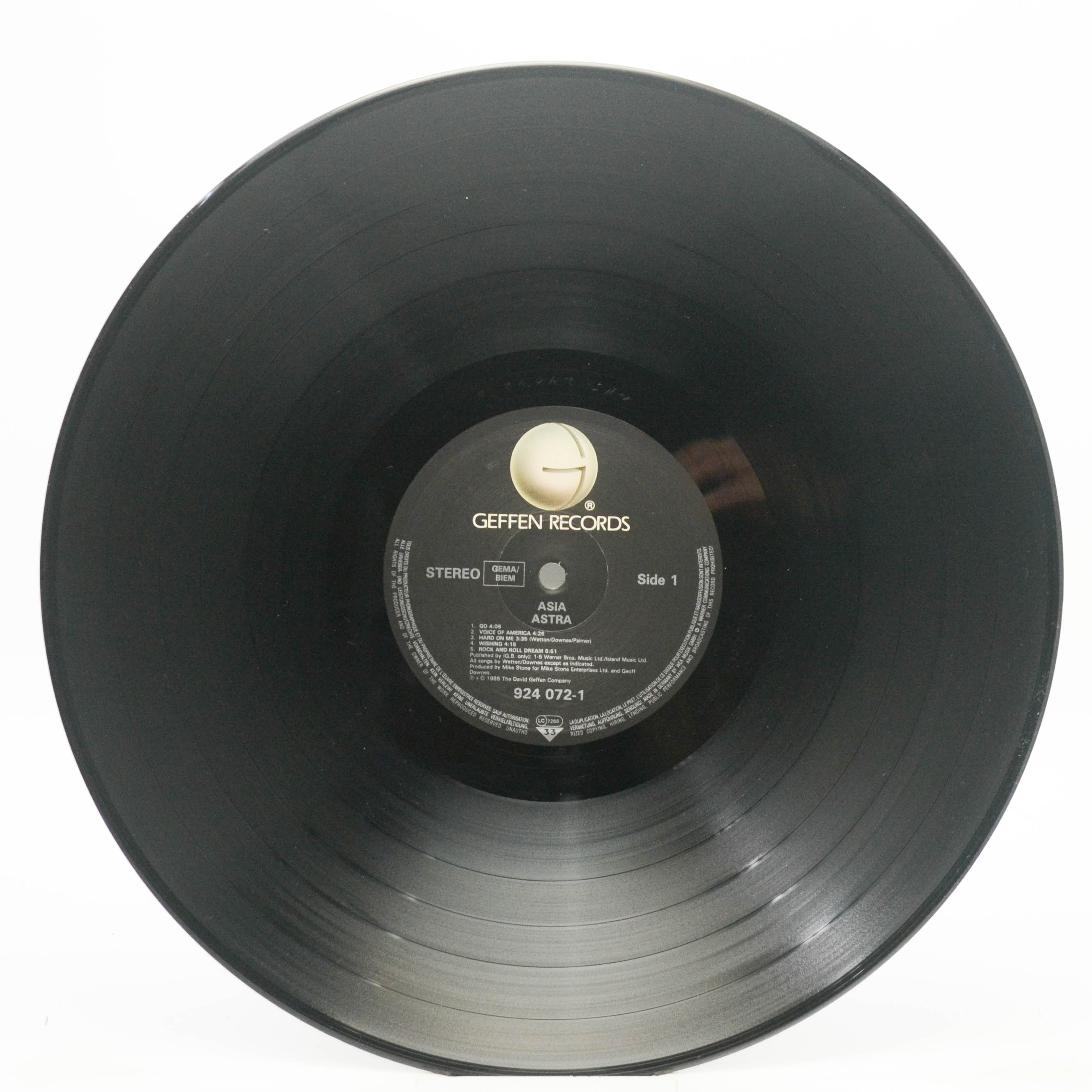 Asia — Astra, 1985