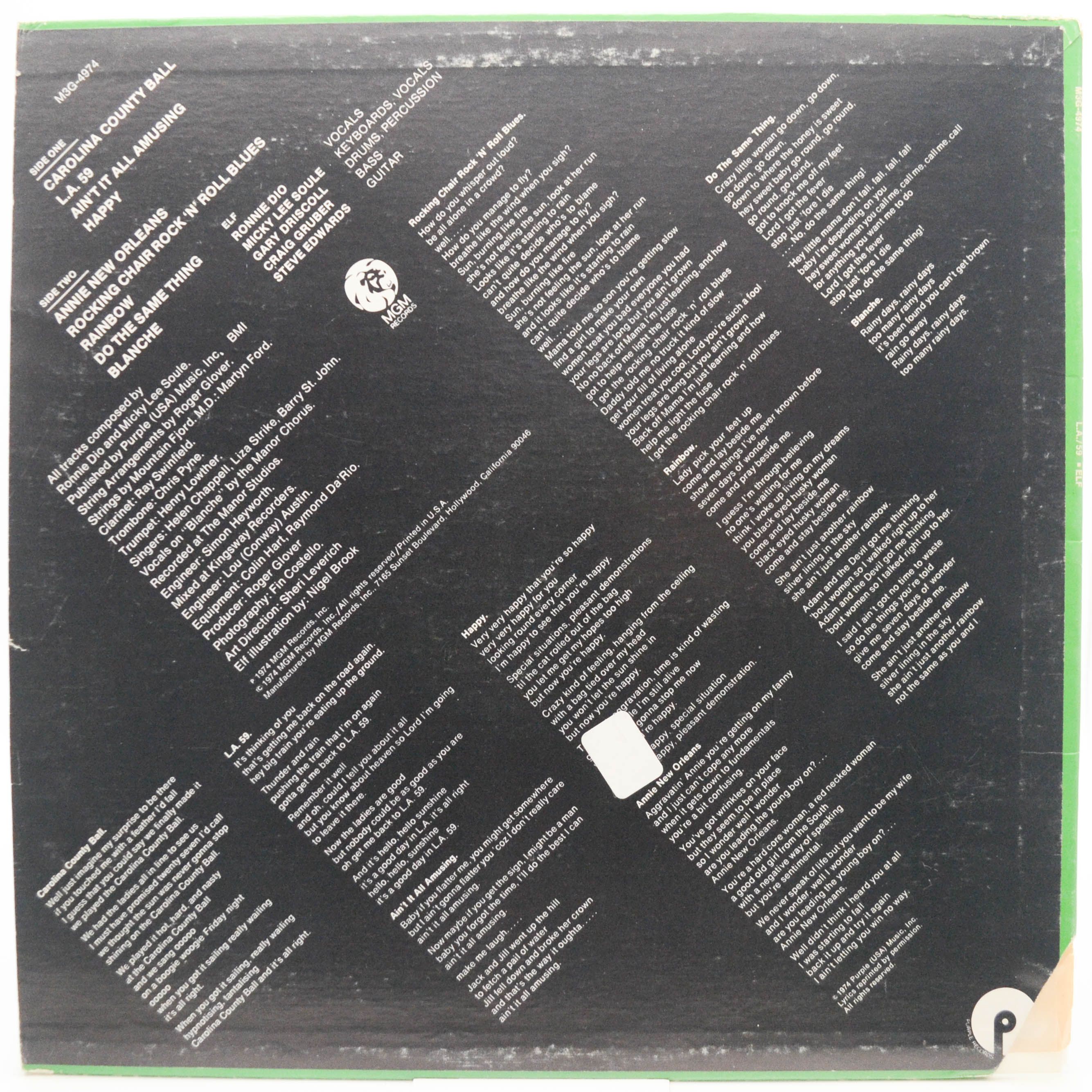 ELF — L.A./59 (USA), 1974