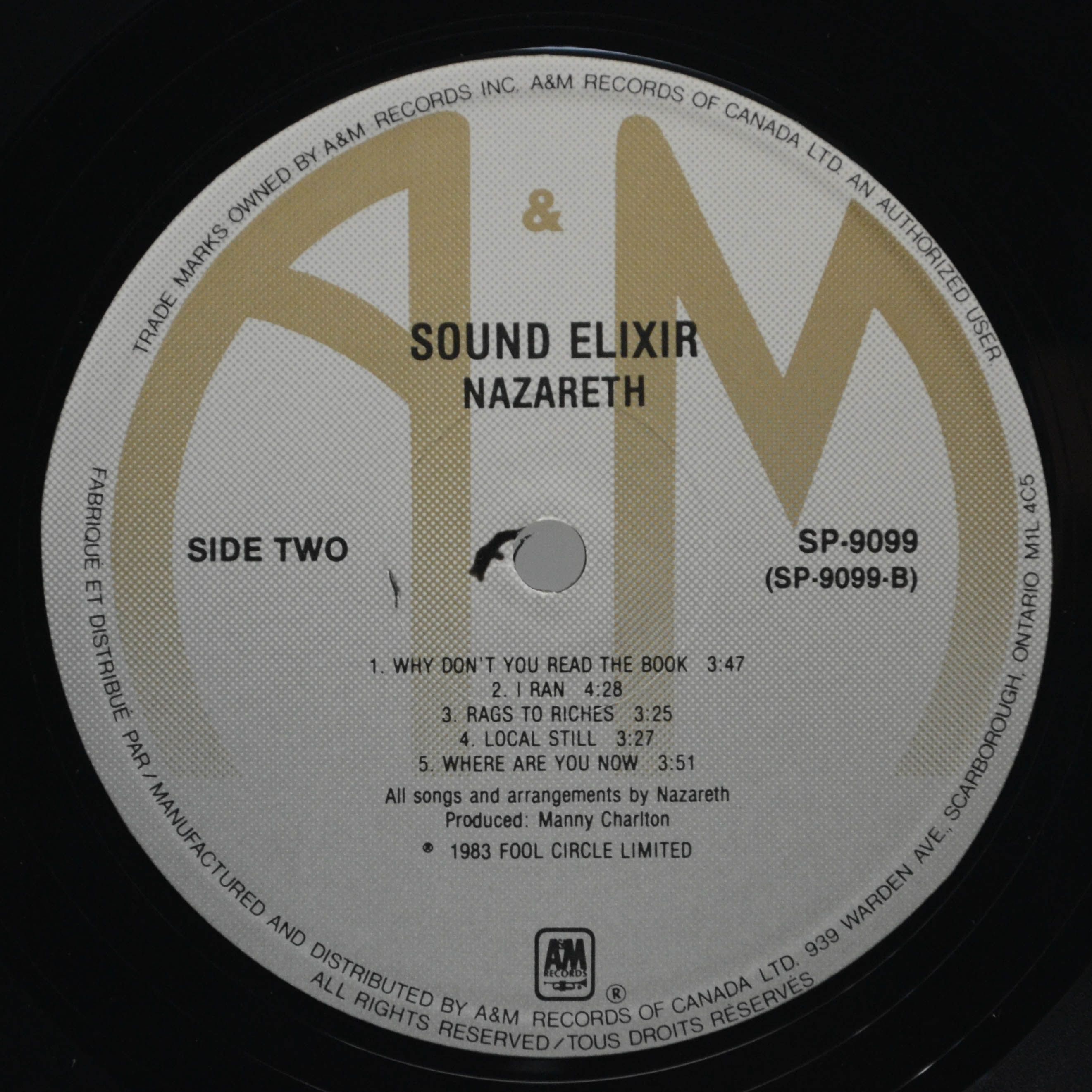 Nazareth — Sound Elixir, 1983