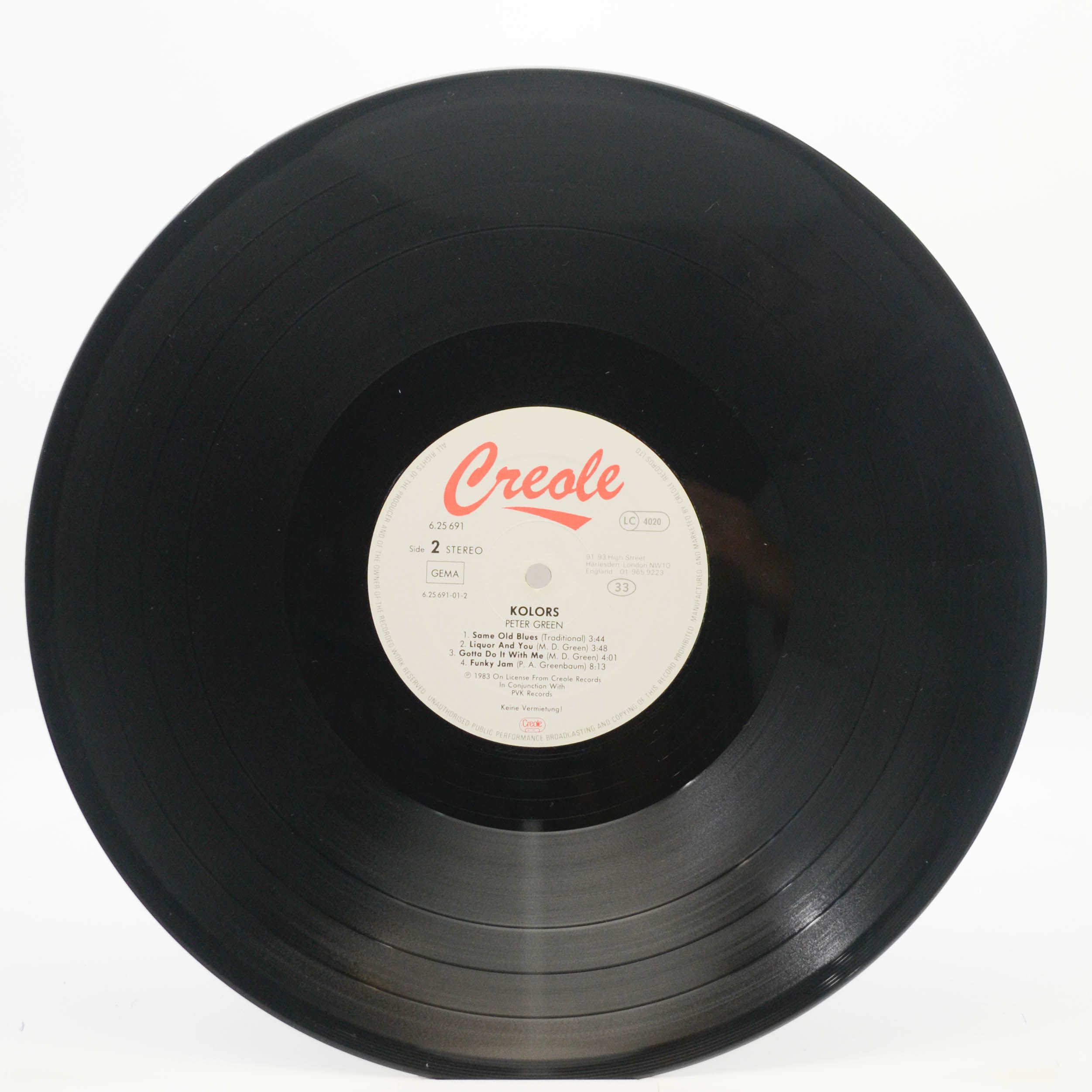 Peter Green — Kolors, 1983