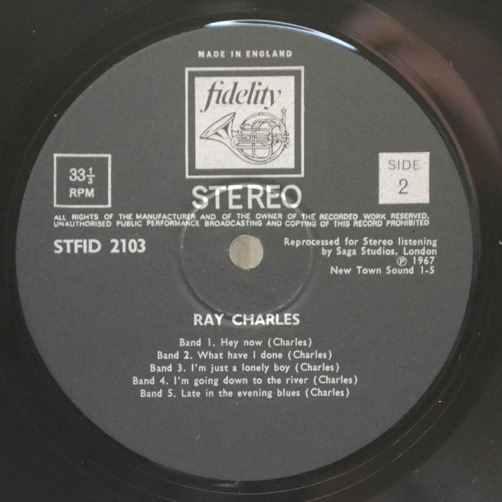 Ray Charles — Ray Charles (UK), 1967