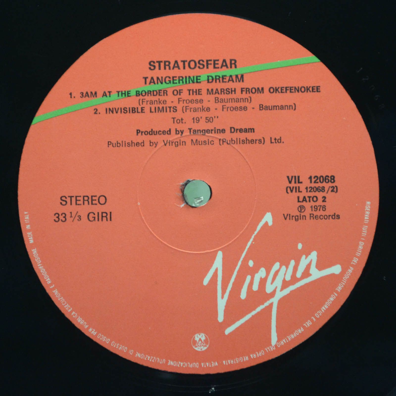 Tangerine Dream — Stratosfear, 1976