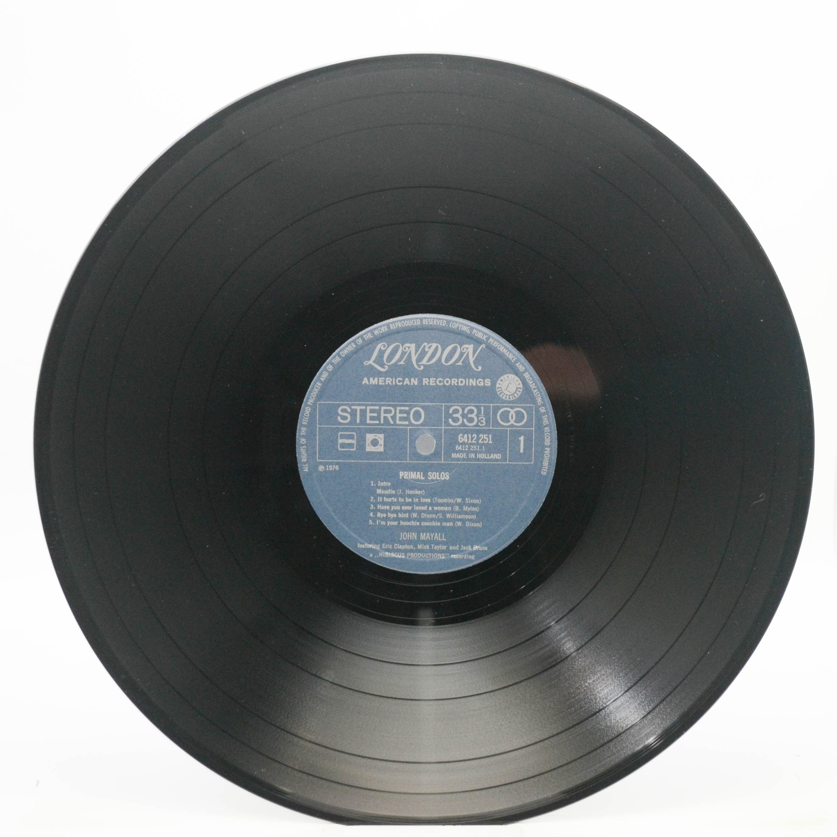 John Mayall — Primal Solos, 1977