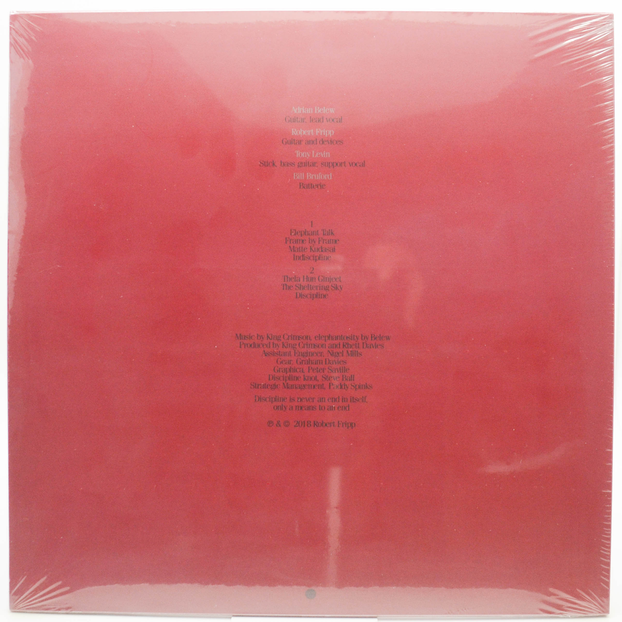 King Crimson — Discipline, 1981