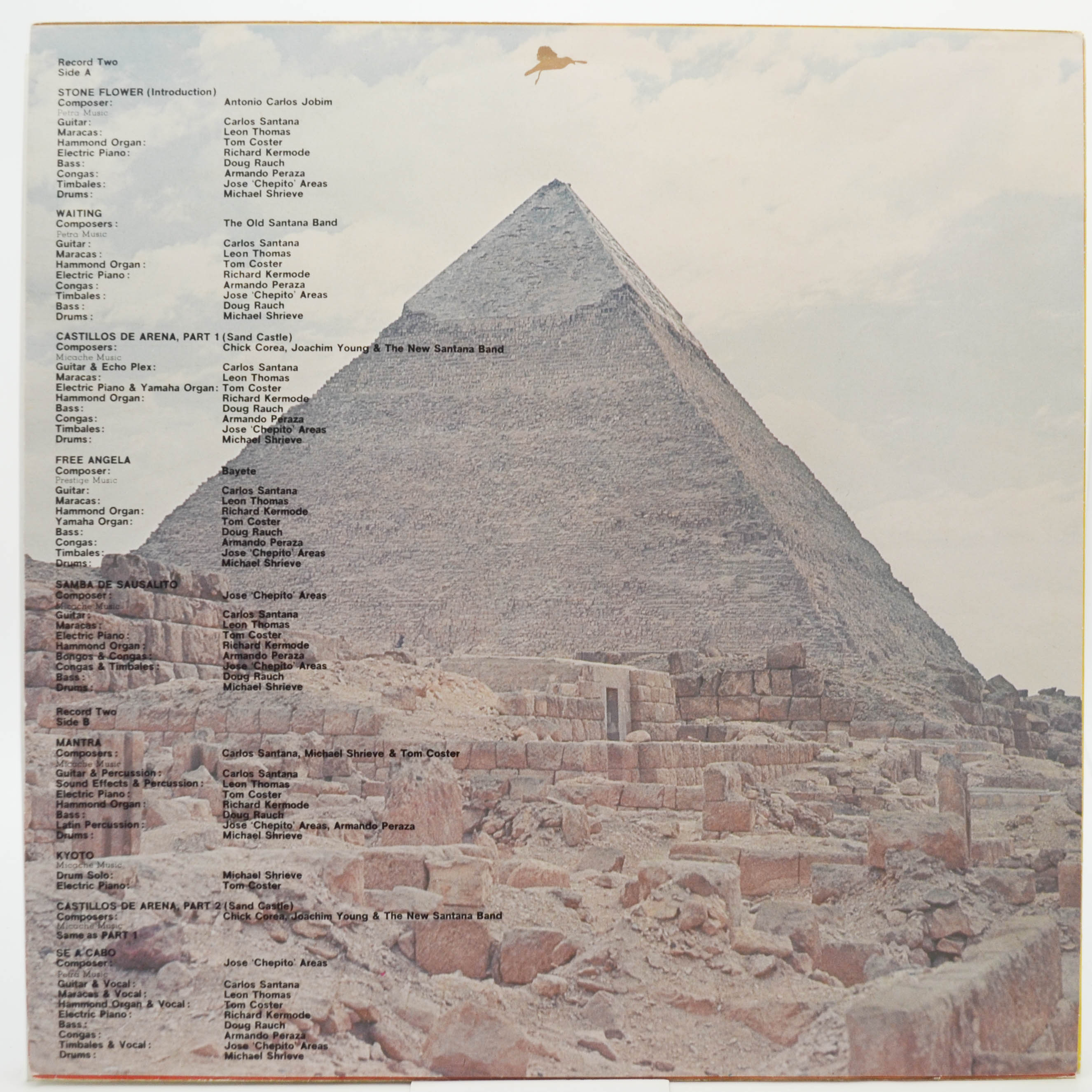 Santana — Lotus (3LP), 1974