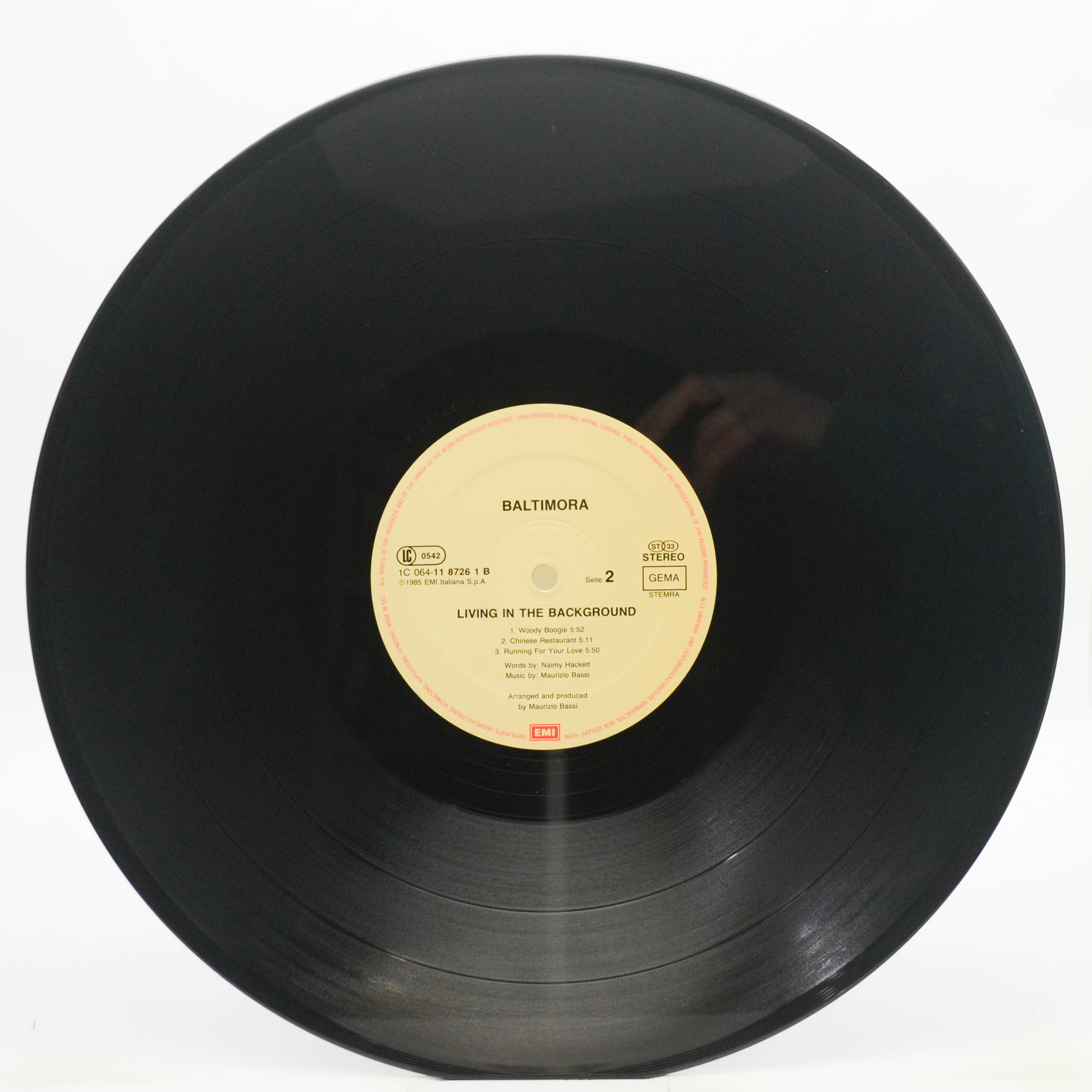 Baltimora — Living In The Background, 1985