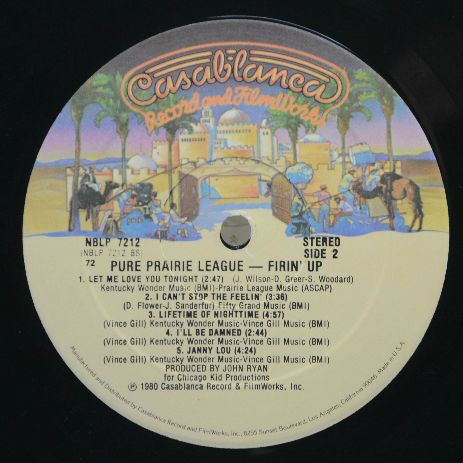 Pure Prairie League — Firin' Up, 1980