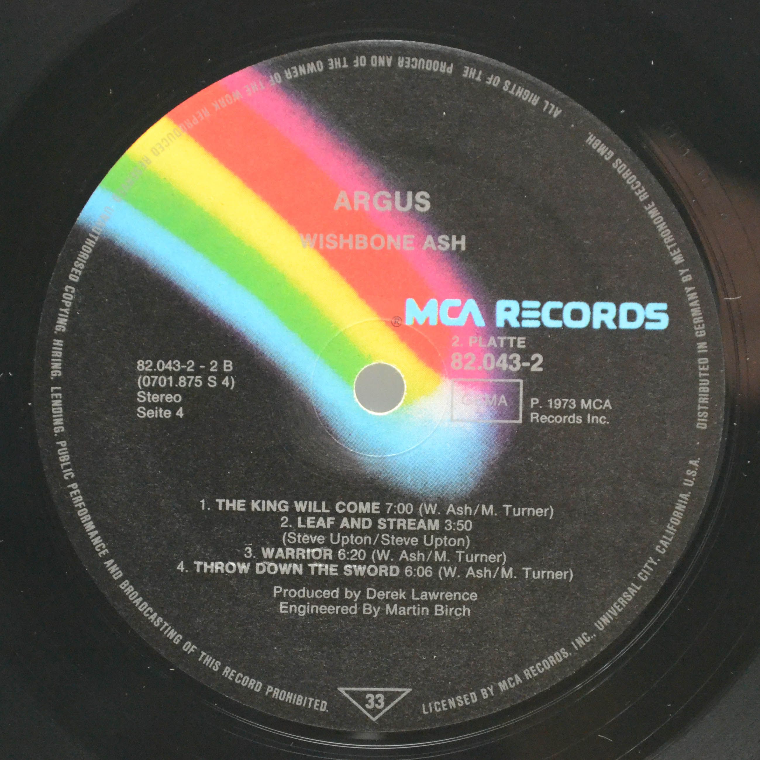 Wishbone Ash — Pilgrimage / Argus (2LP), 1974