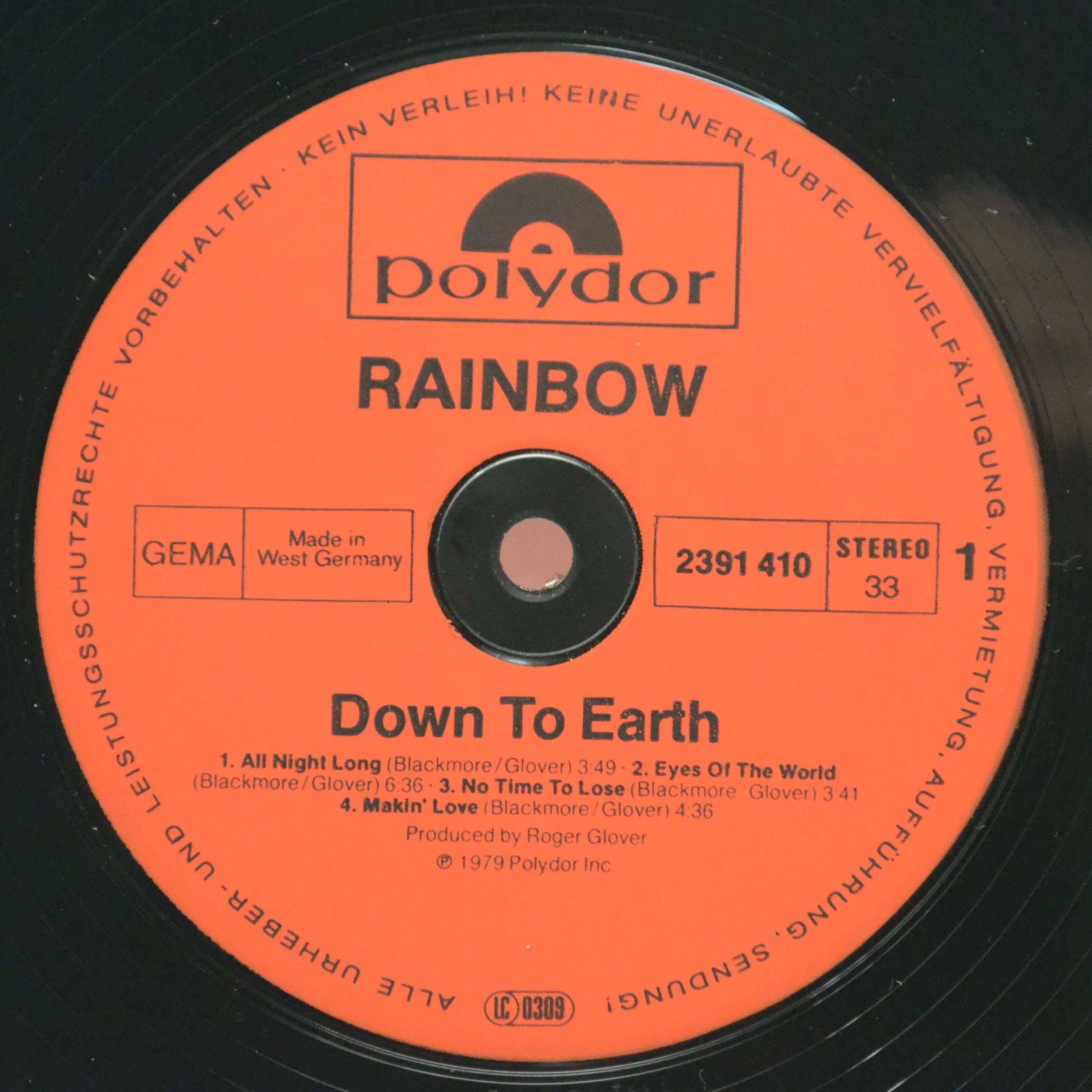 Rainbow — Down To Earth, 1979