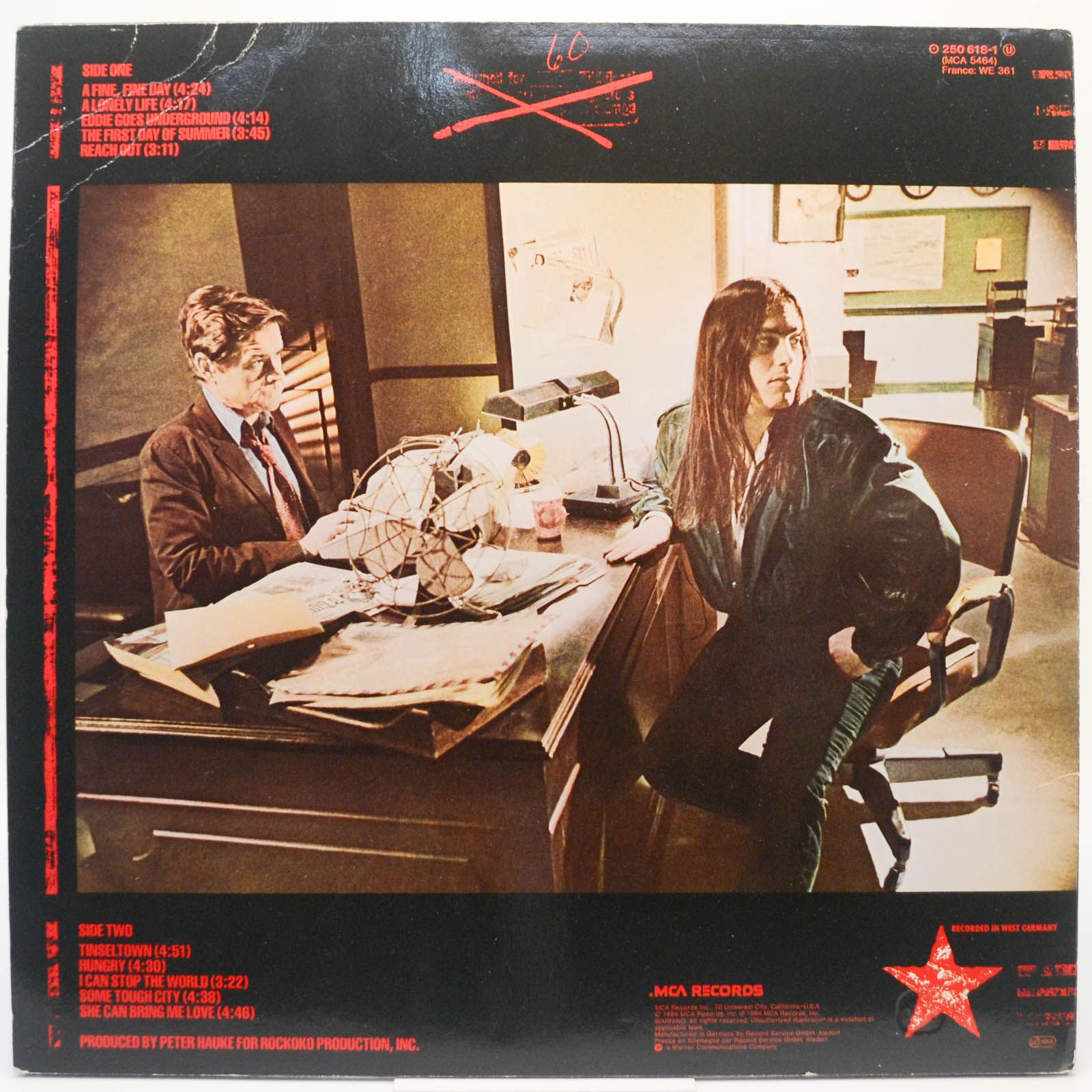 Tony Carey — Some Tough City, 1984