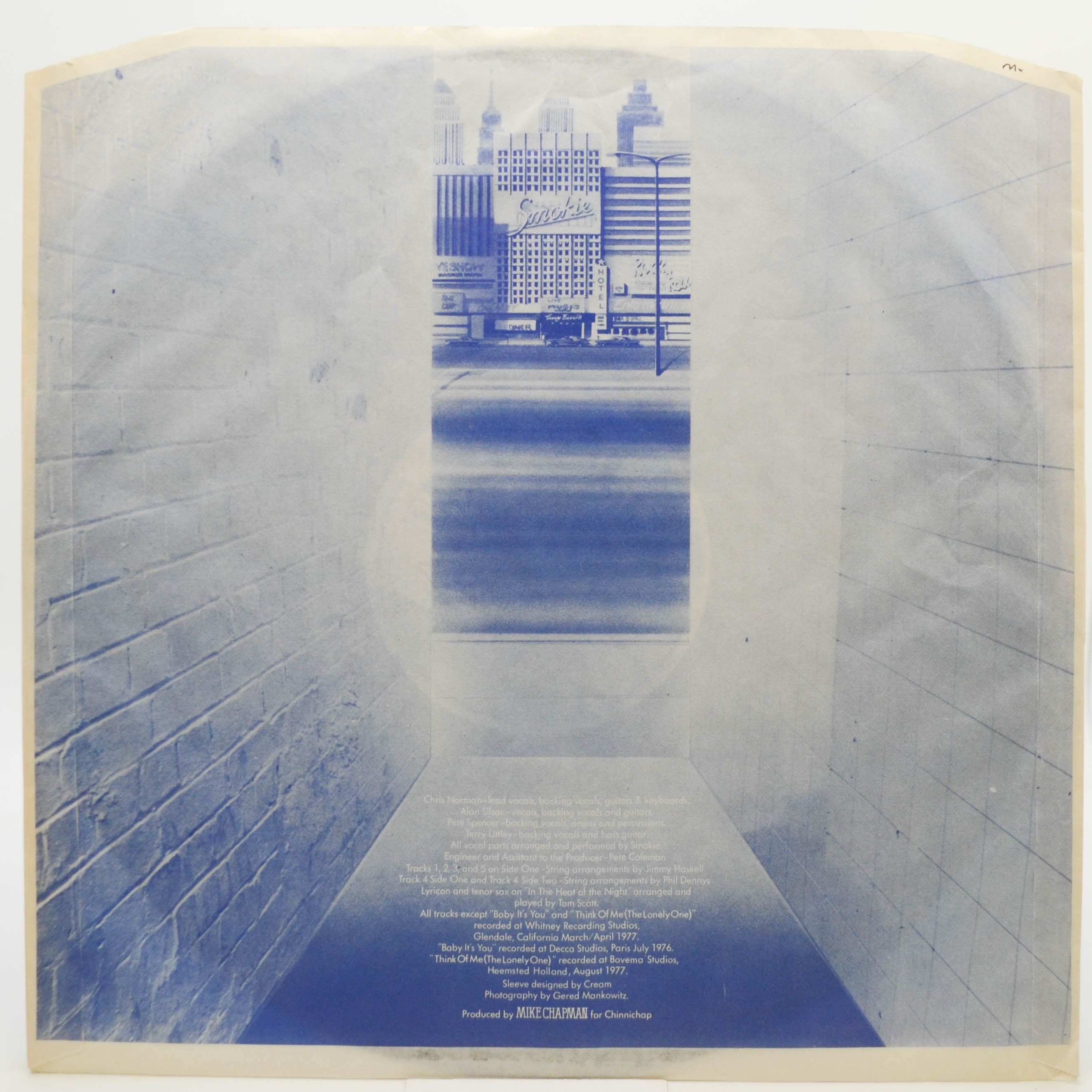 Smokie — Bright Lights & Back Alleys, 1977