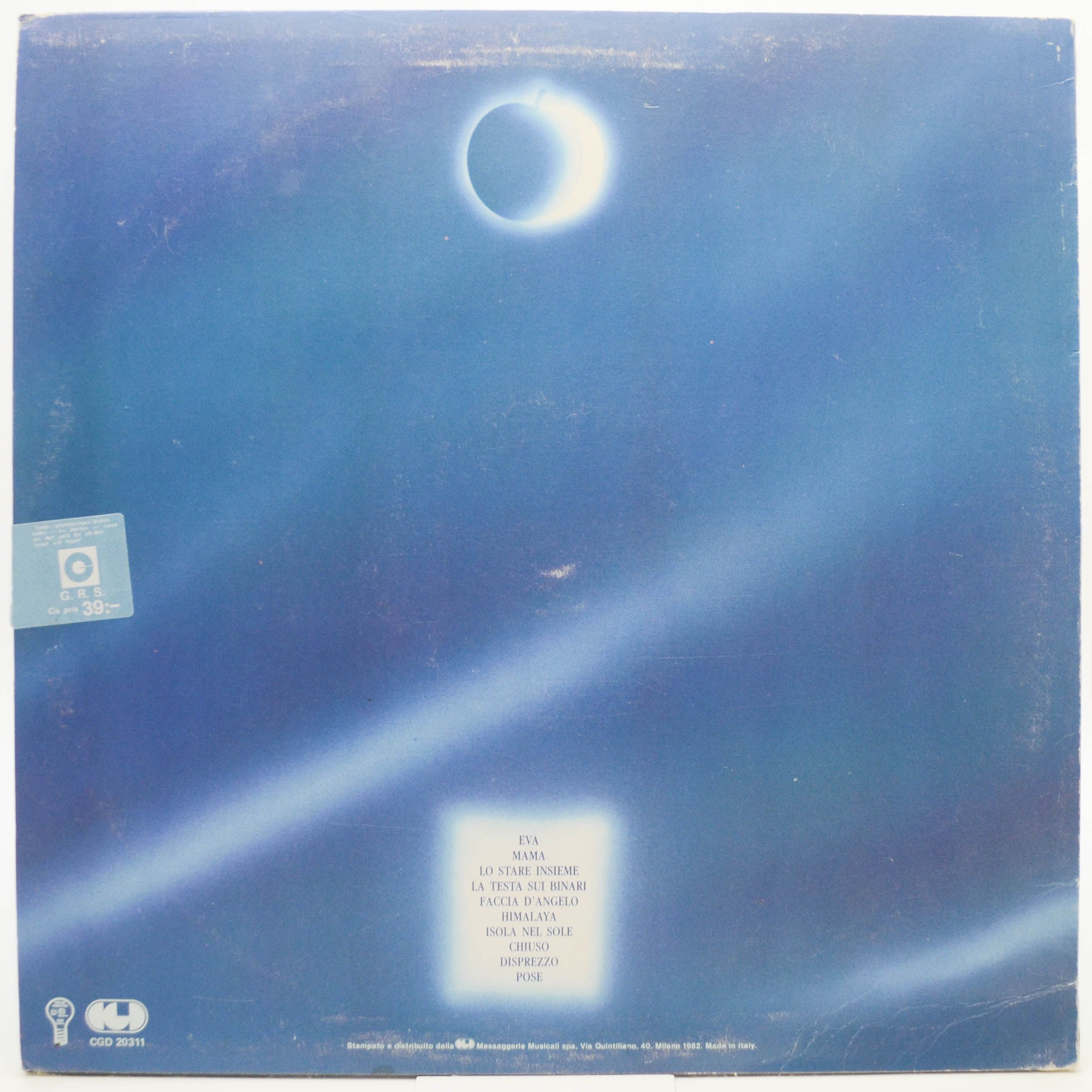 Umberto Tozzi — Eva (1-st, Italy), 1982