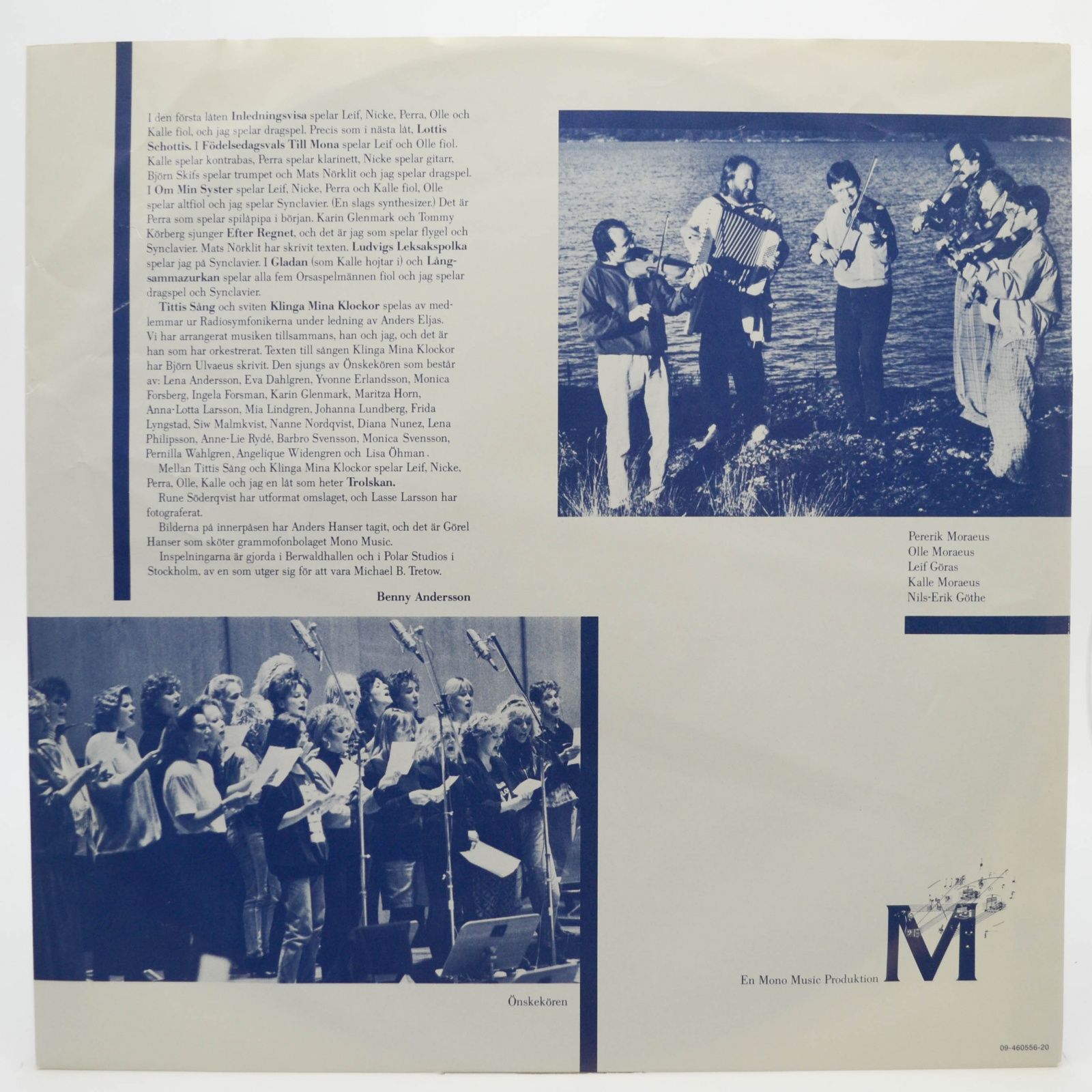 Benny Andersson — Klinga Mina Klockor, 1987