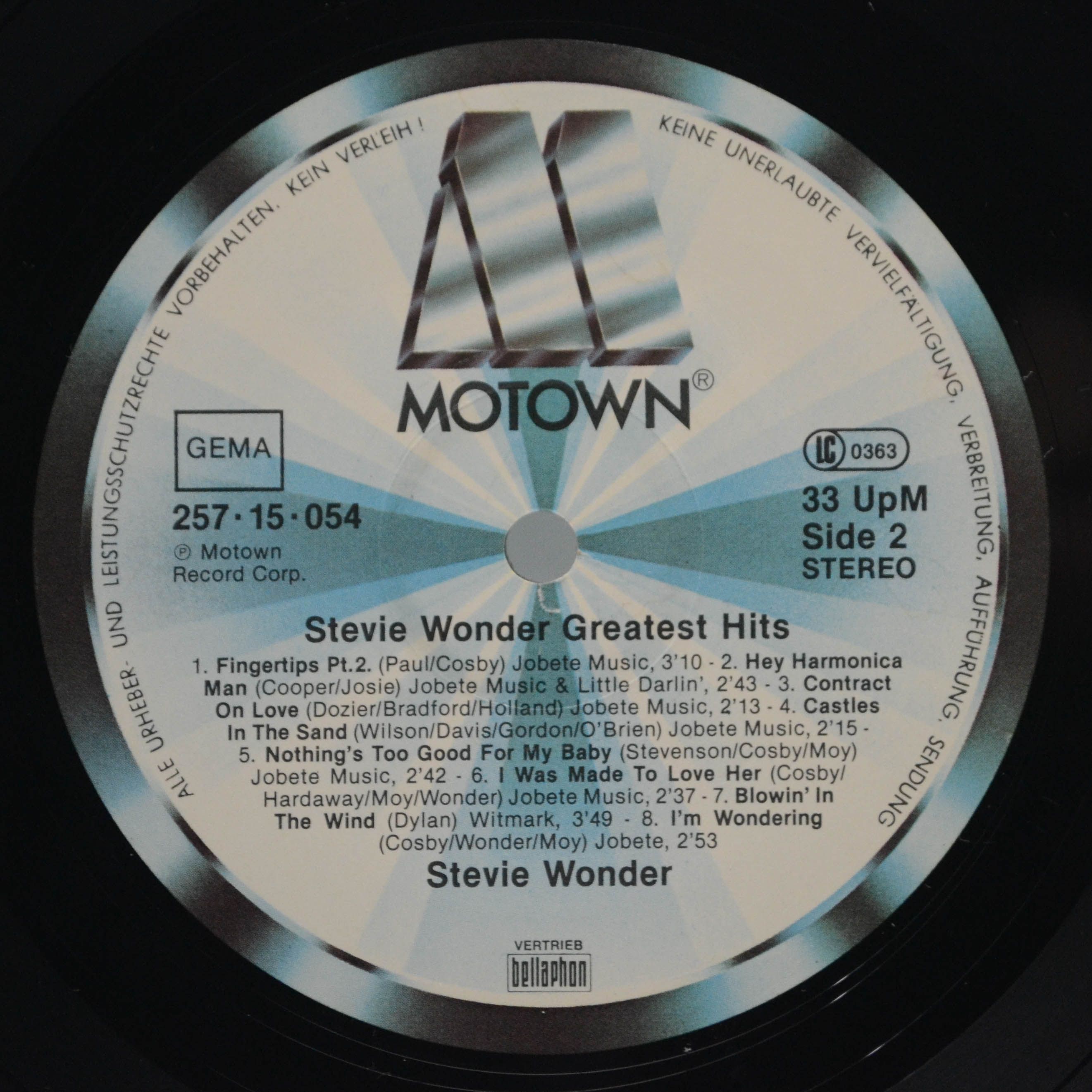 Stevie Wonder — Greatest Hits, 1968