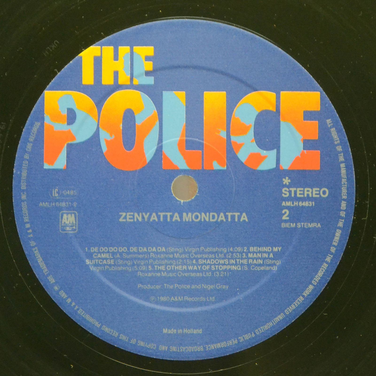 Police — Zenyatta Mondatta, 1980