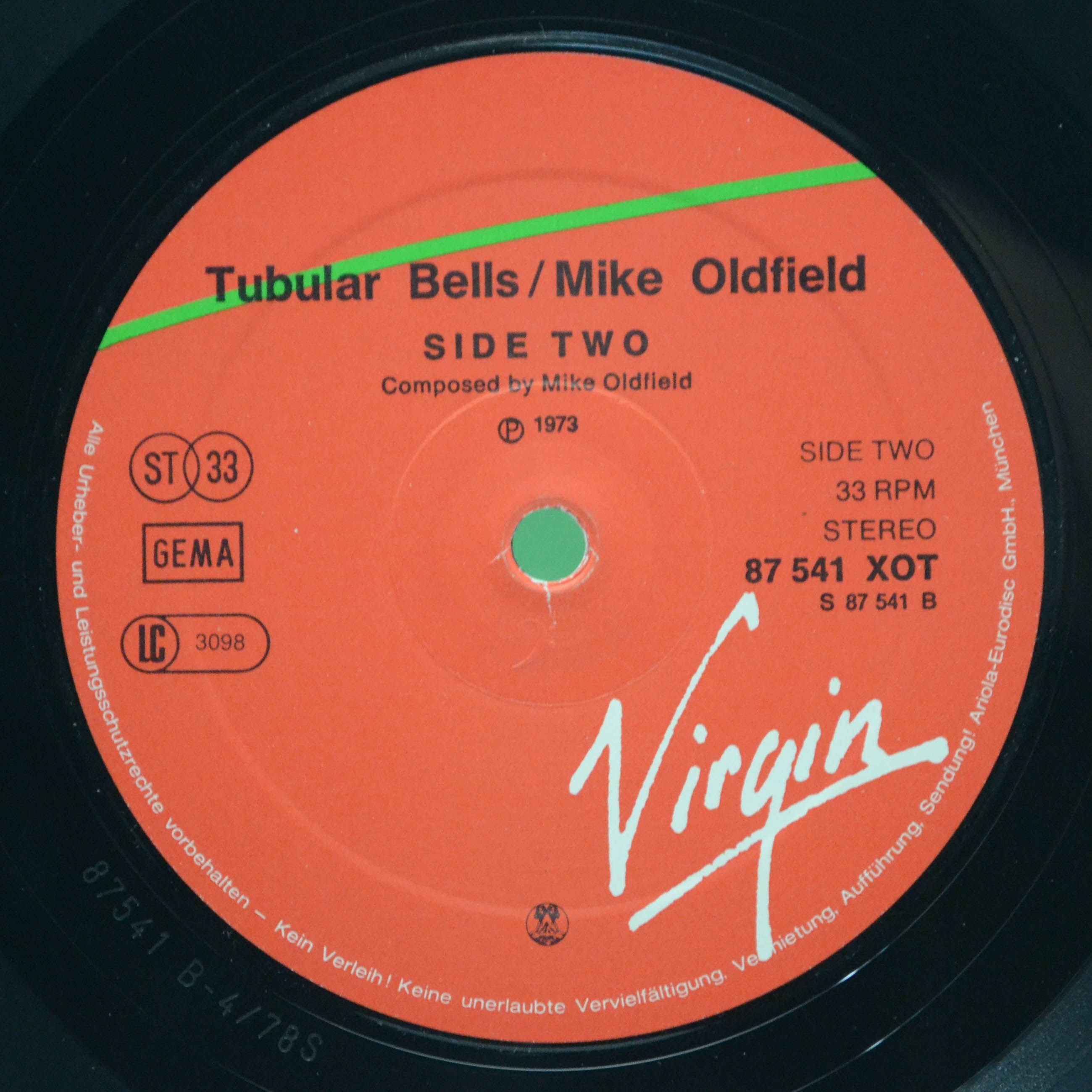 Mike Oldfield — Tubular Bells, 1973