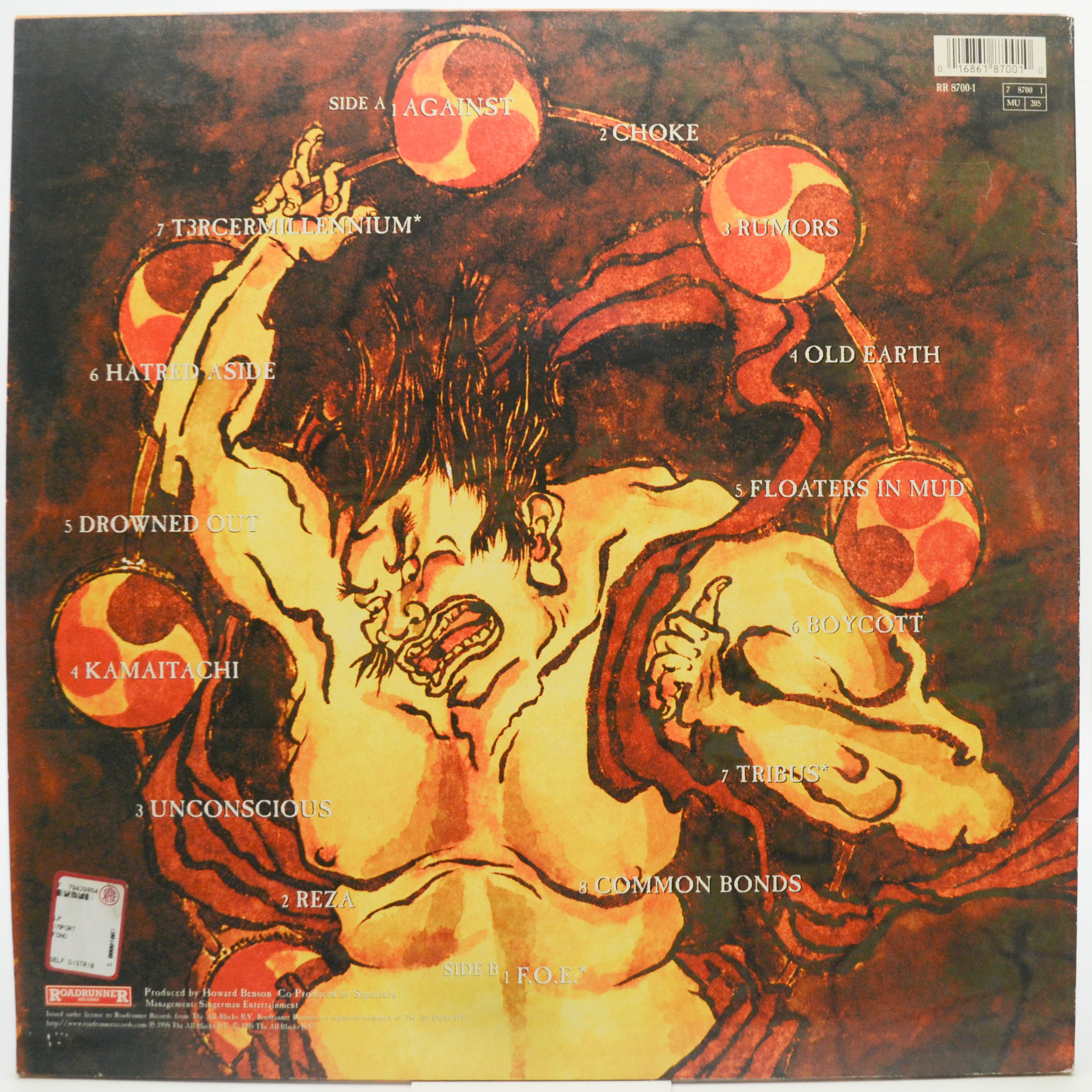 Sepultura — Against, 1998