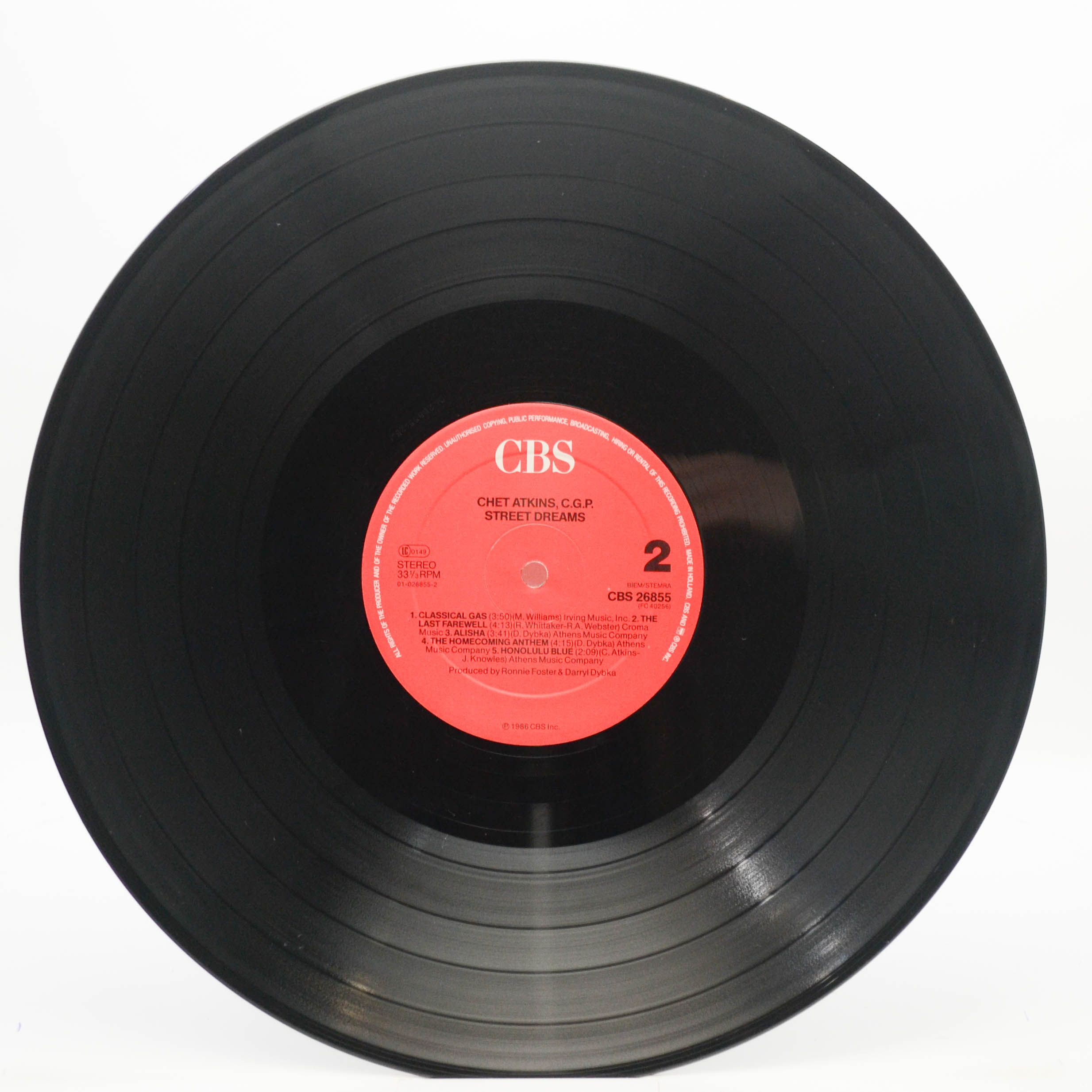 Chet Atkins — Street Dreams, 1986