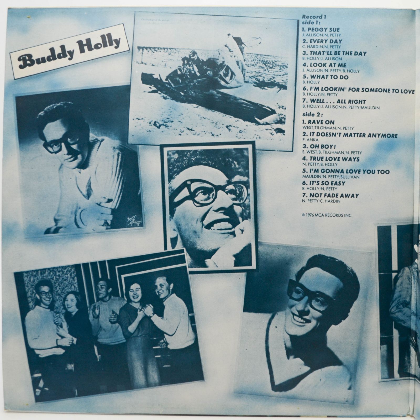 Buddy Holly — All Time Greatest Hits (2LP), 1976