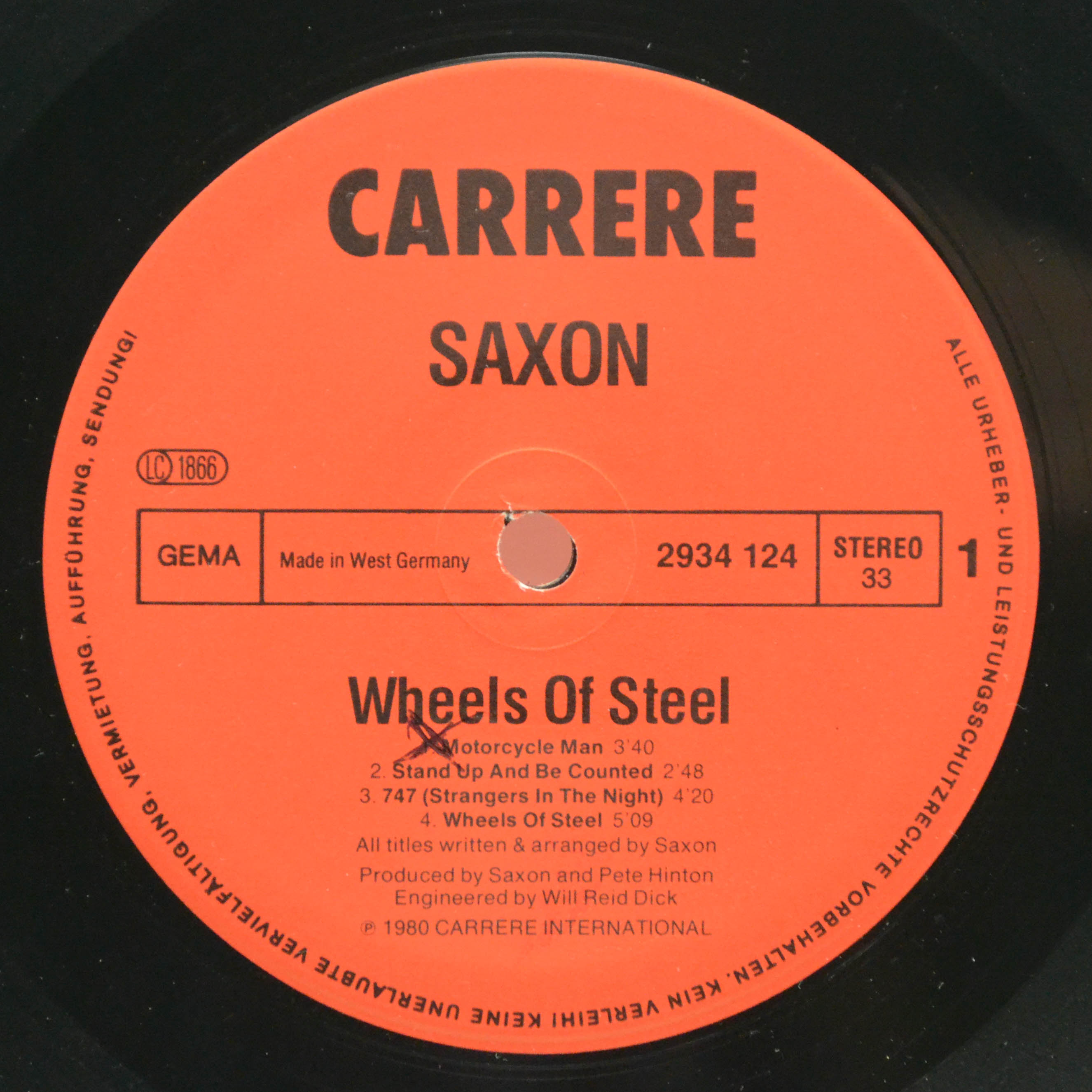 Saxon — Wheels Of Steel, 1980