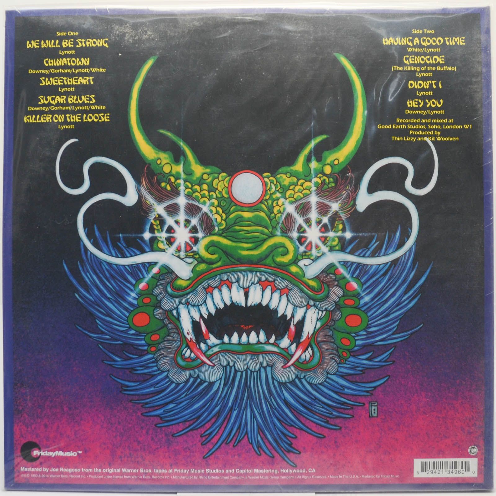 Thin Lizzy — Chinatown (USA), 1980