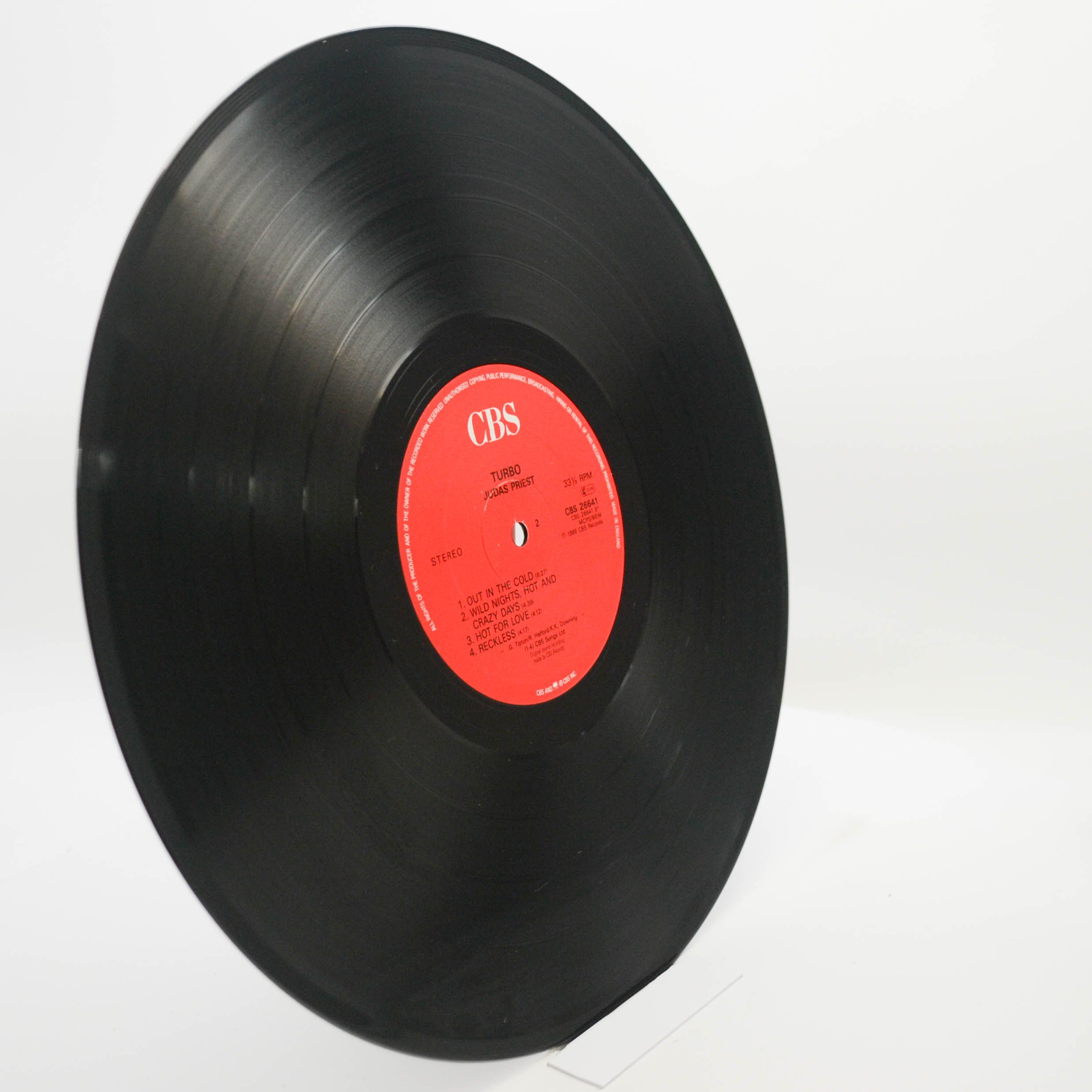 Judas Priest — Turbo (1-st, UK), 1986