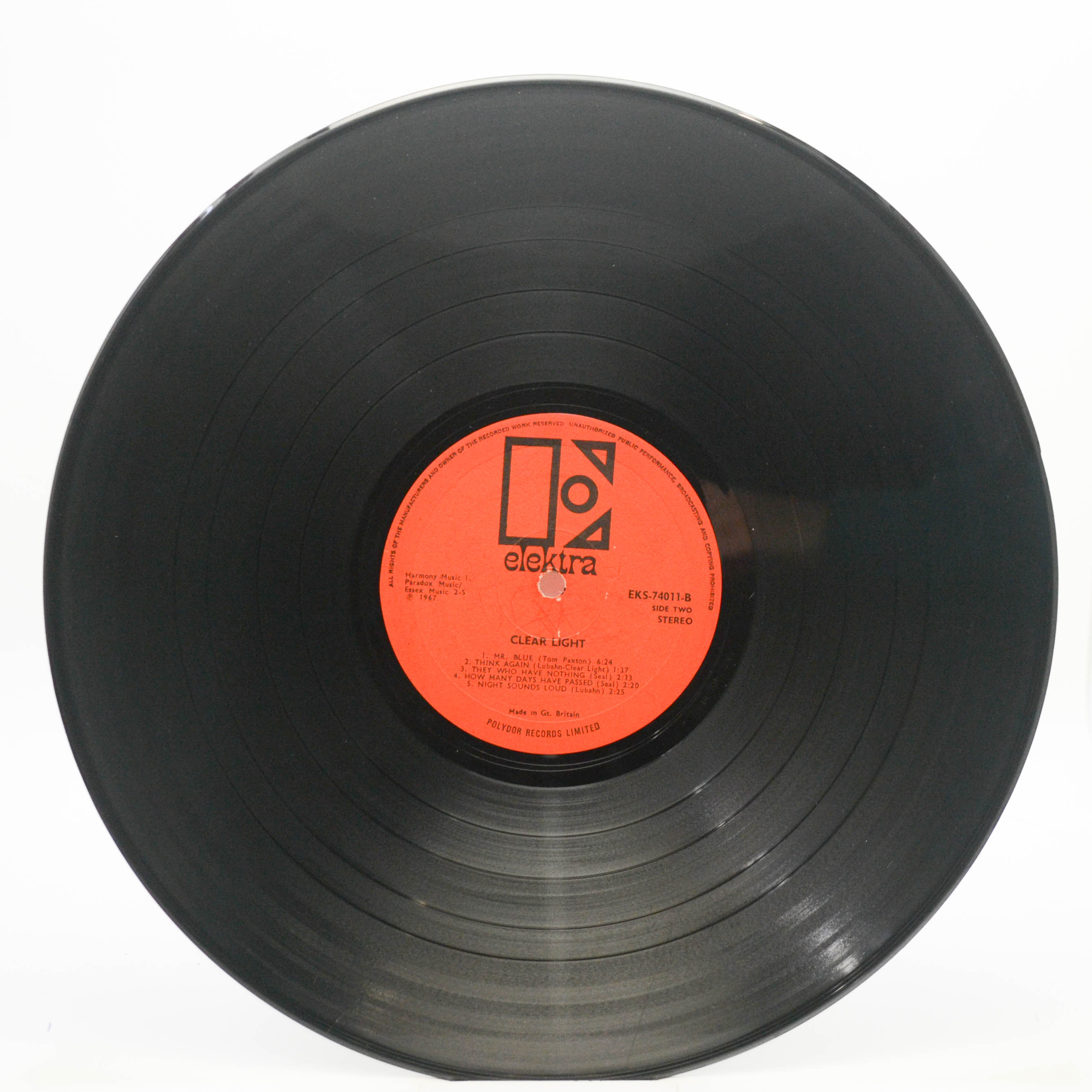 Clear Light — Clear Light (UK), 1967