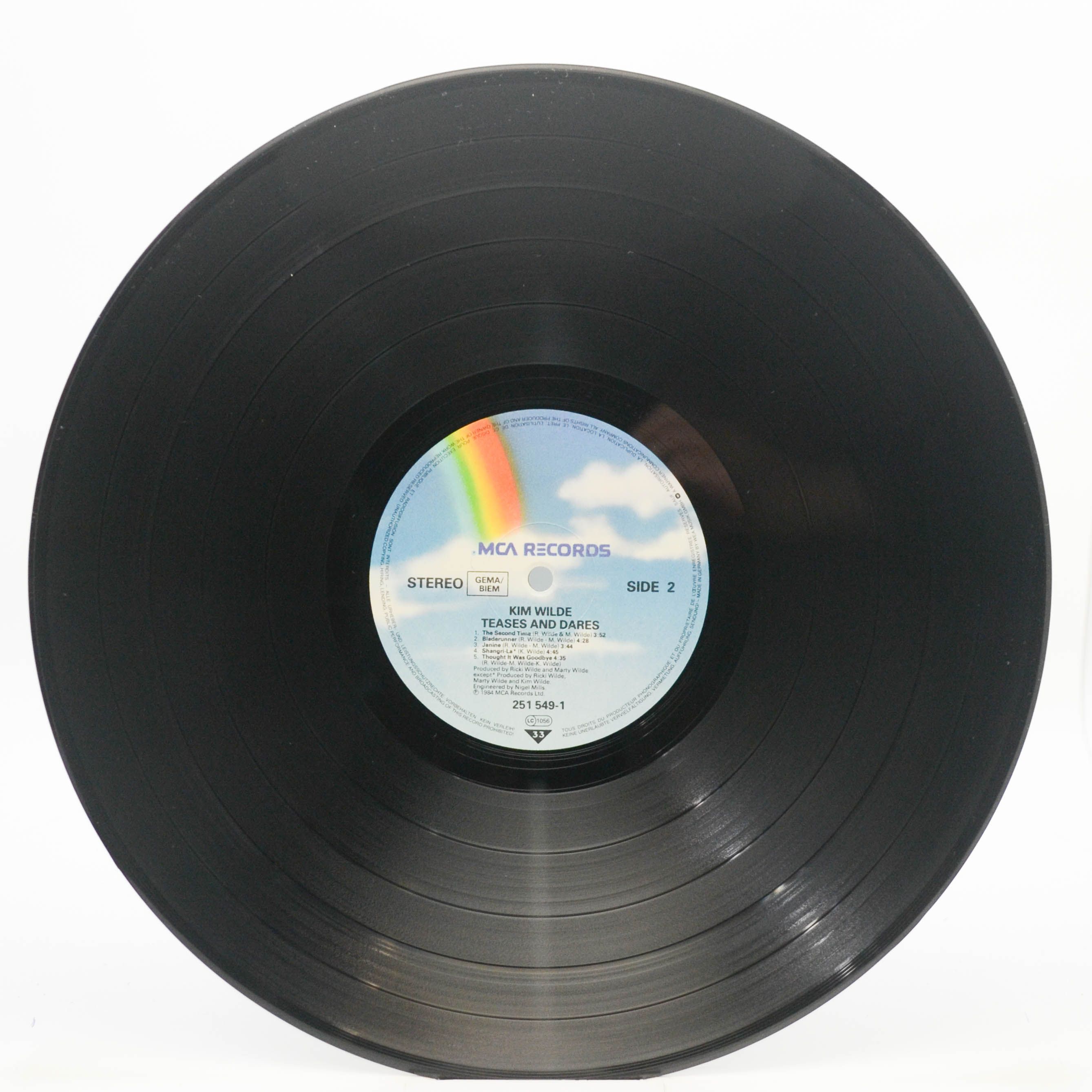 Kim Wilde — Teases & Dares, 1984