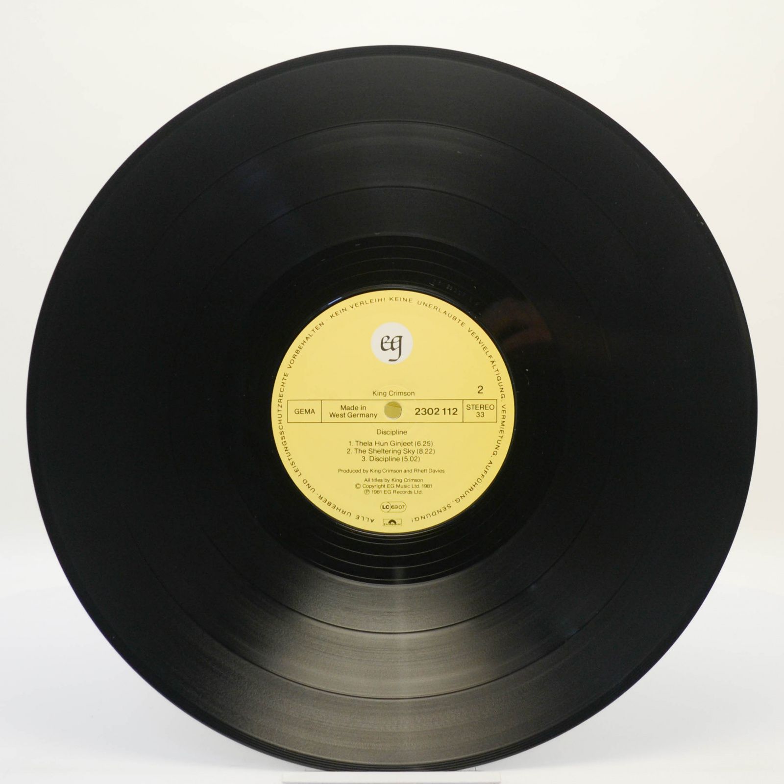 King Crimson — Discipline, 1981