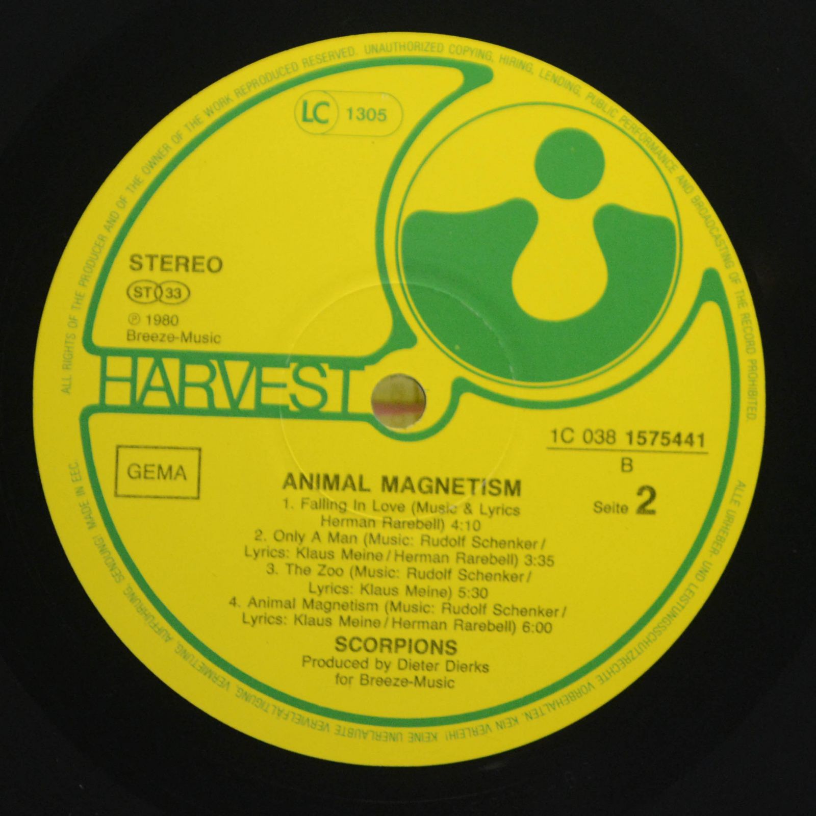 Scorpions — Animal Magnetism, 1984