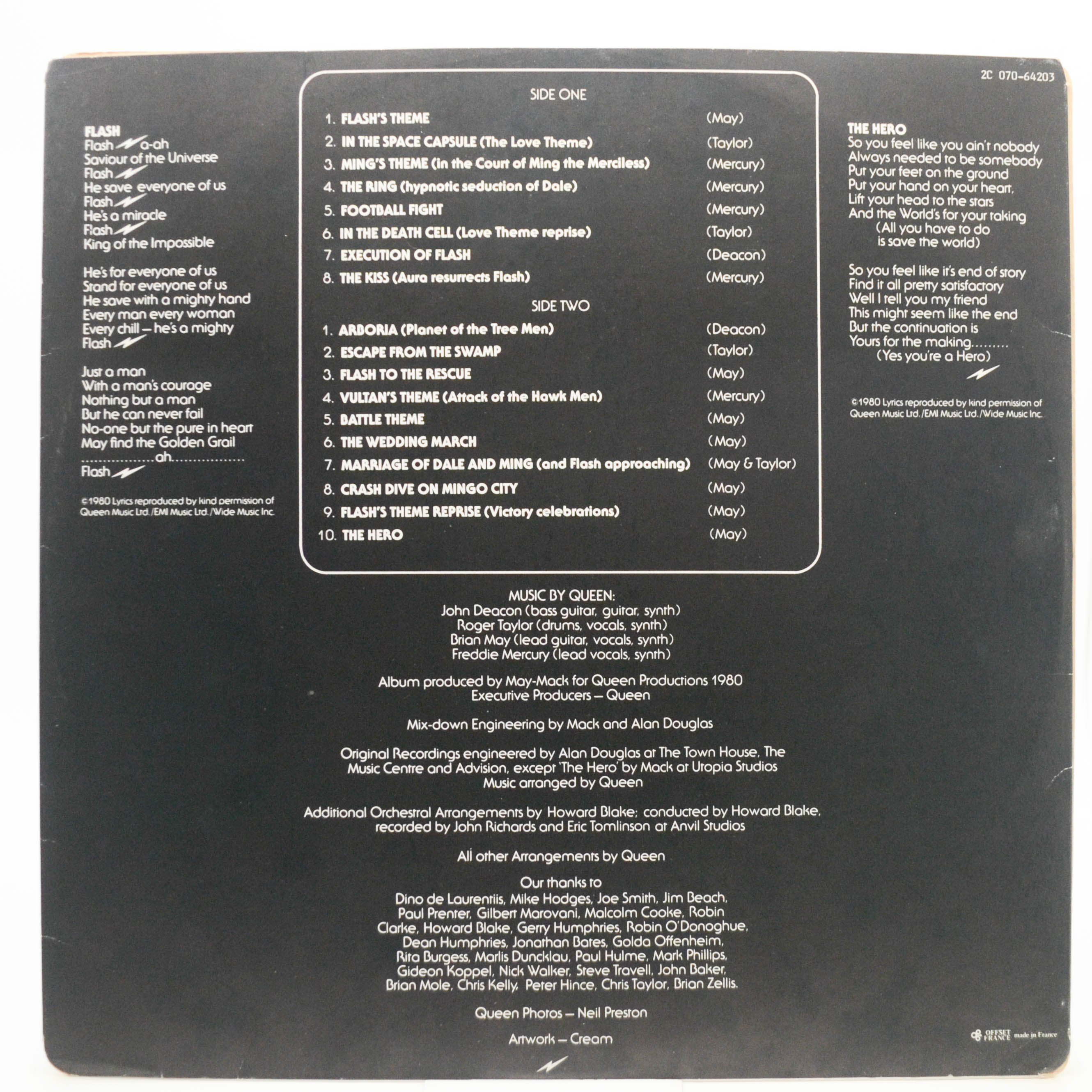 Queen — Flash Gordon (Original Soundtrack Music), 1980