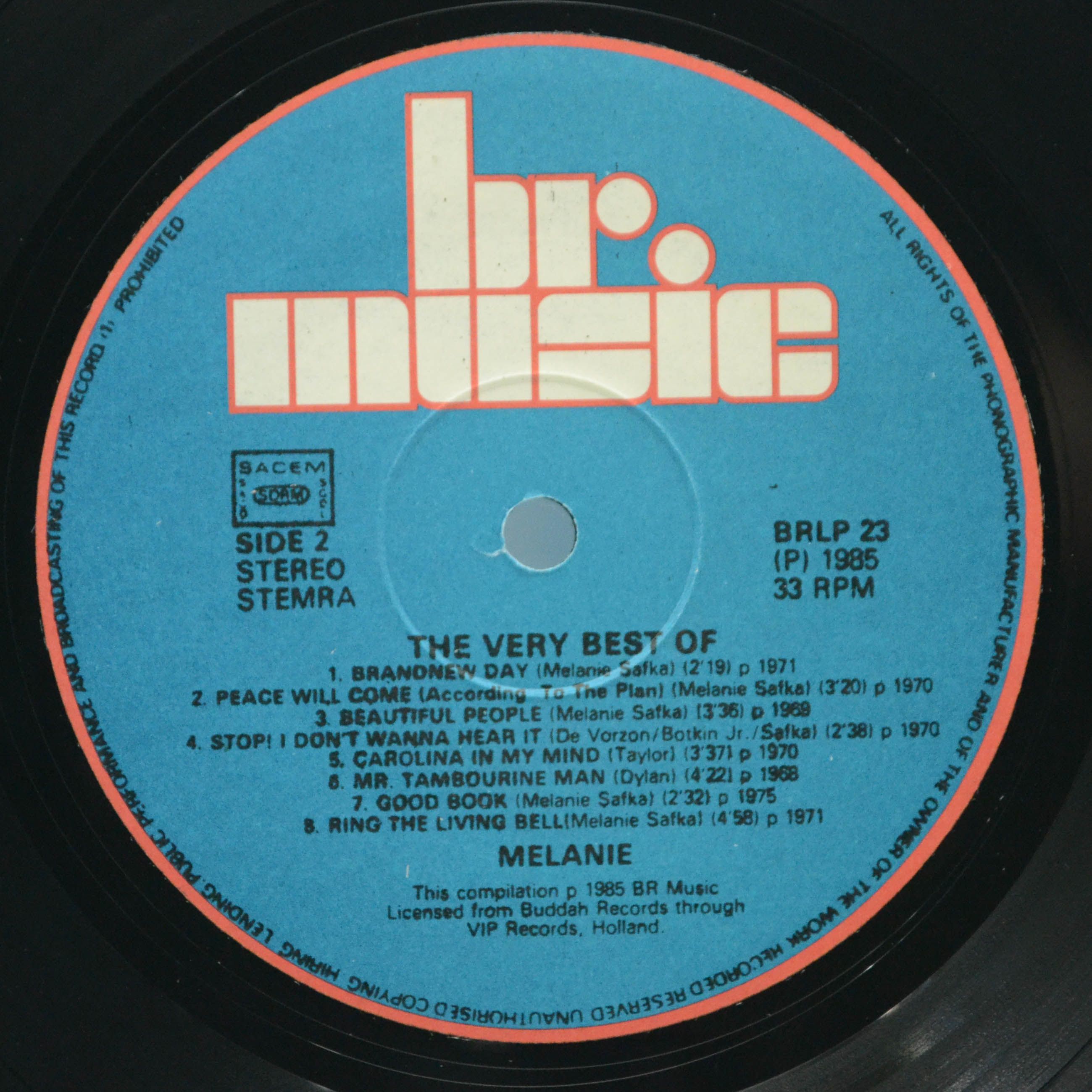 Melanie — The Very Best Of Melanie, 1985