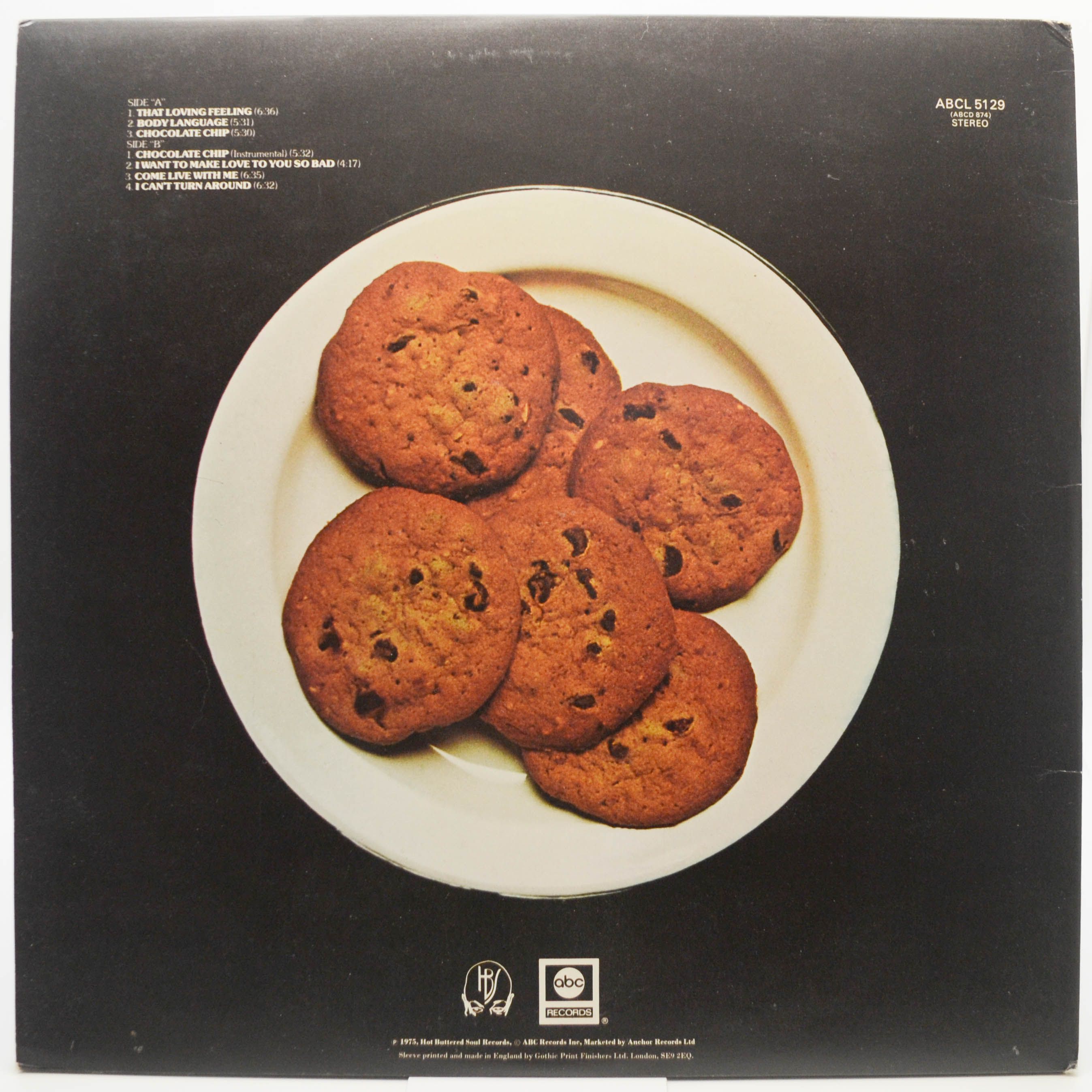 Isaac Hayes — Chocolate Chip (UK), 1975