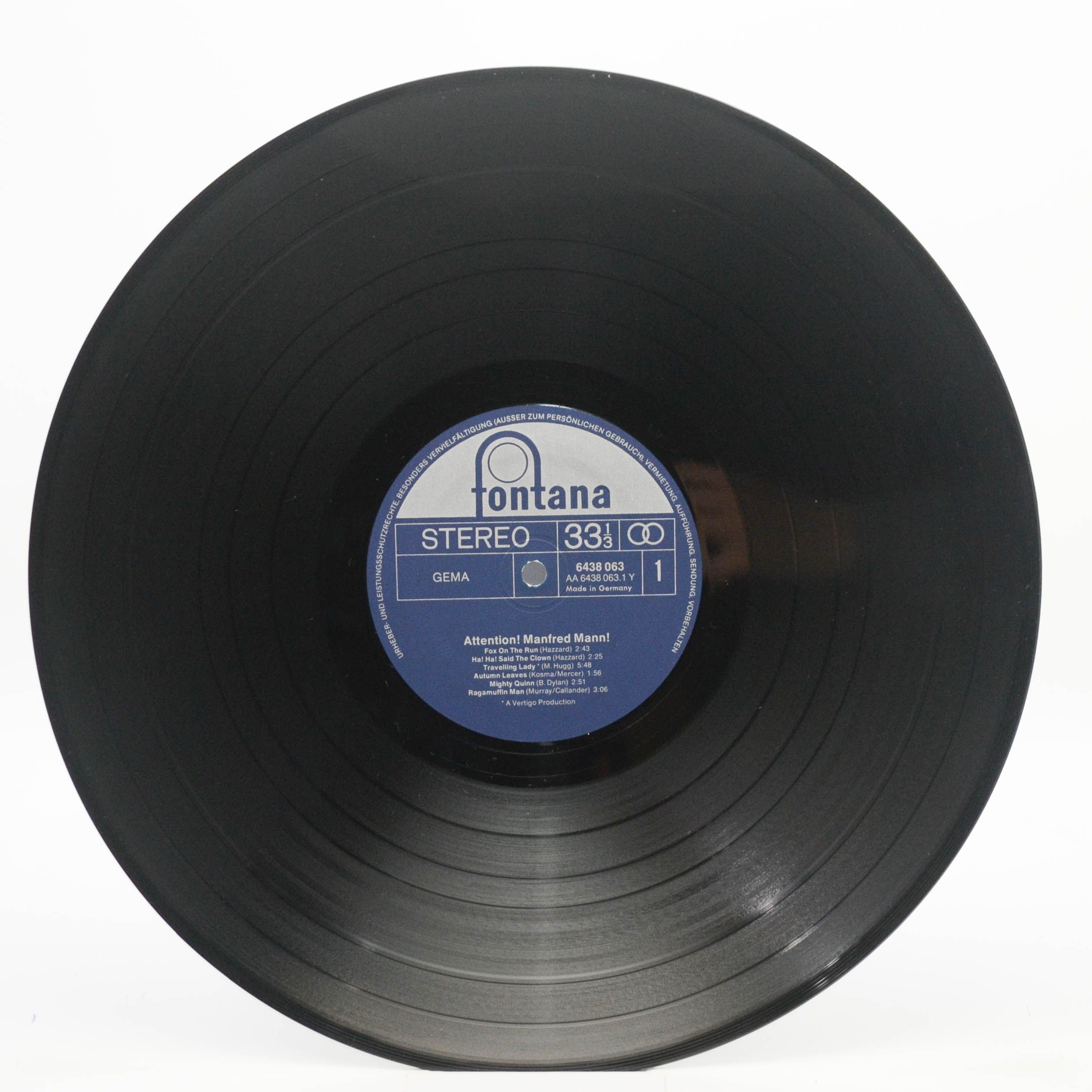 Manfred Mann — Attention! Manfred Mann!, 1973