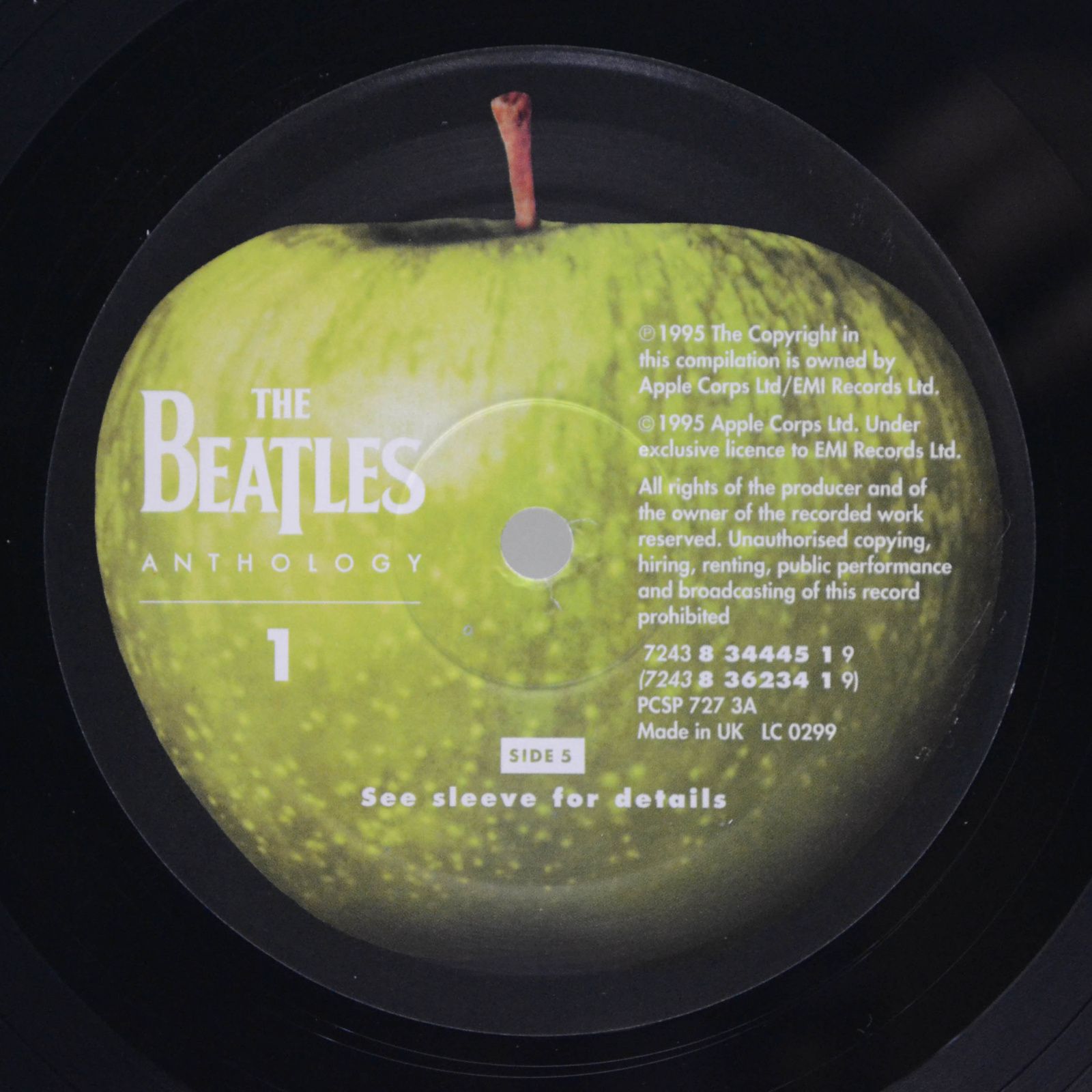Beatles — Anthology 1 (3LP), 1995