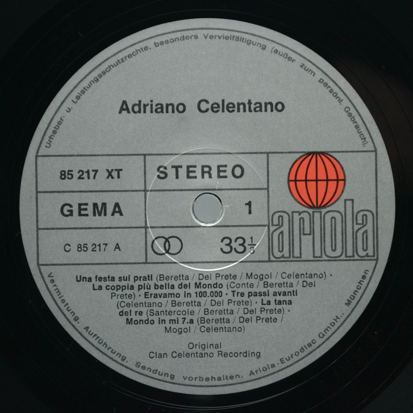 Adriano Celentano — Azzurro (2LP), 1971