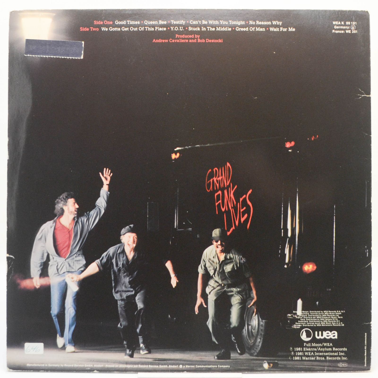 Grand Funk Railroad — Grand Funk Lives, 1981