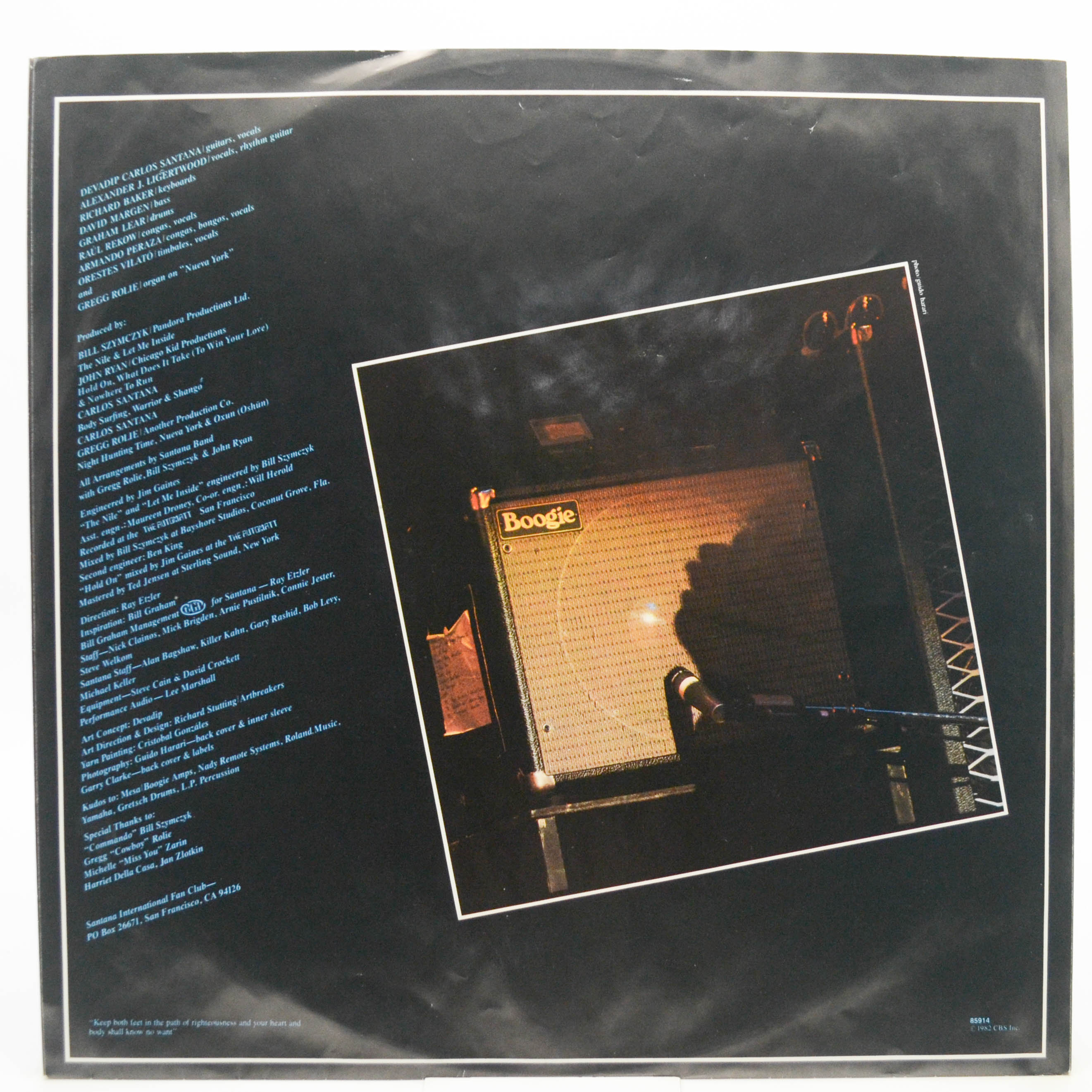 Santana — Shango, 1982