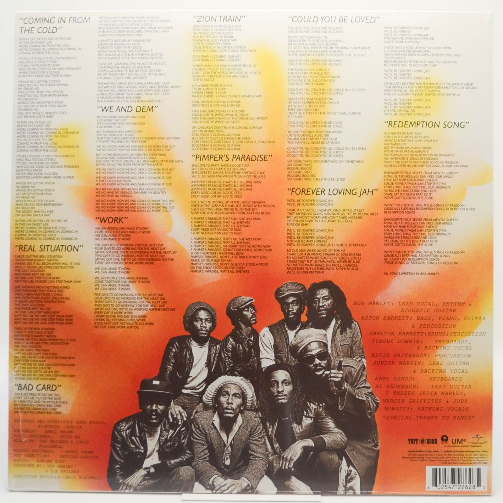 Bob Marley & The Wailers — Uprising, 2015