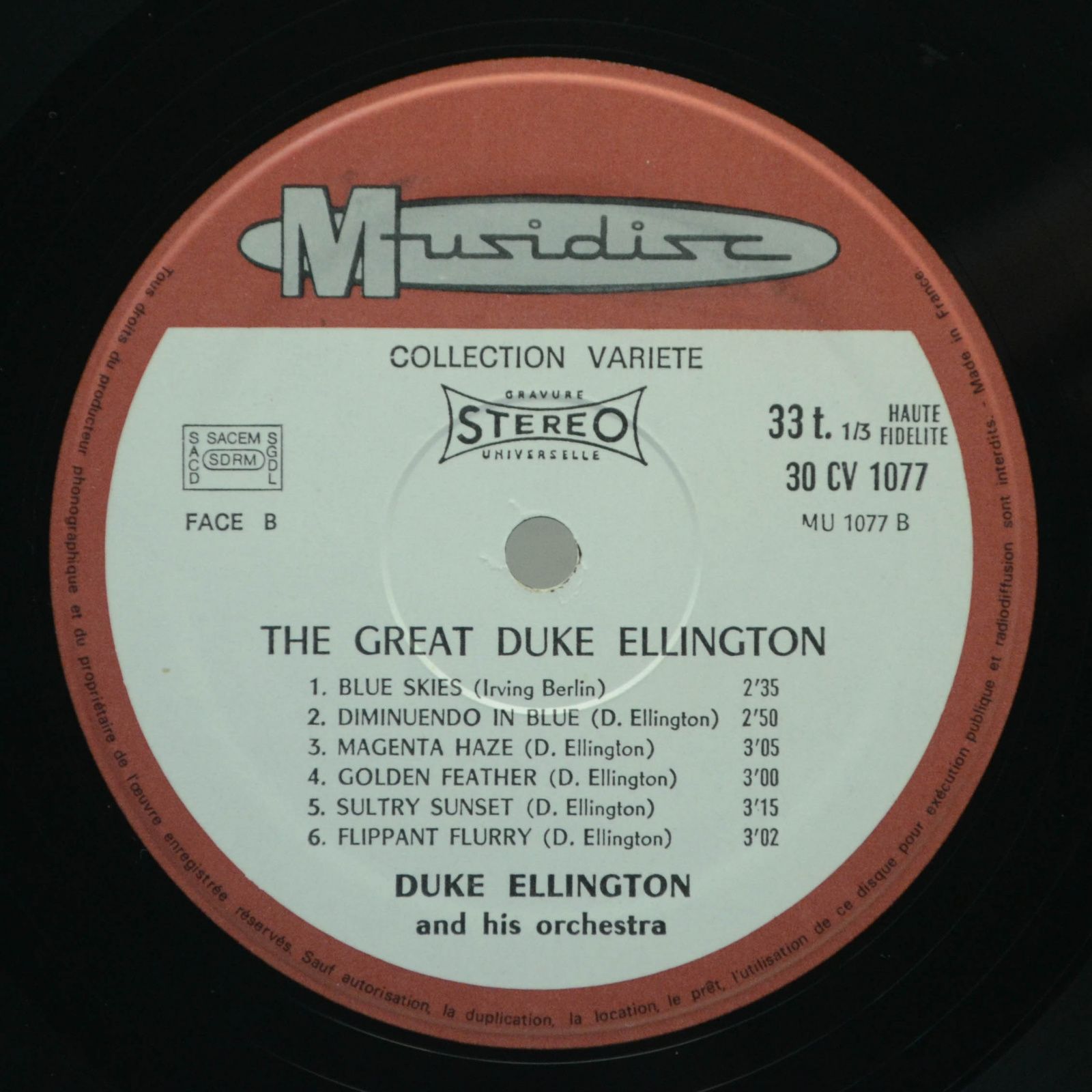 Duke Ellington — The Great Duke Ellington, 1956