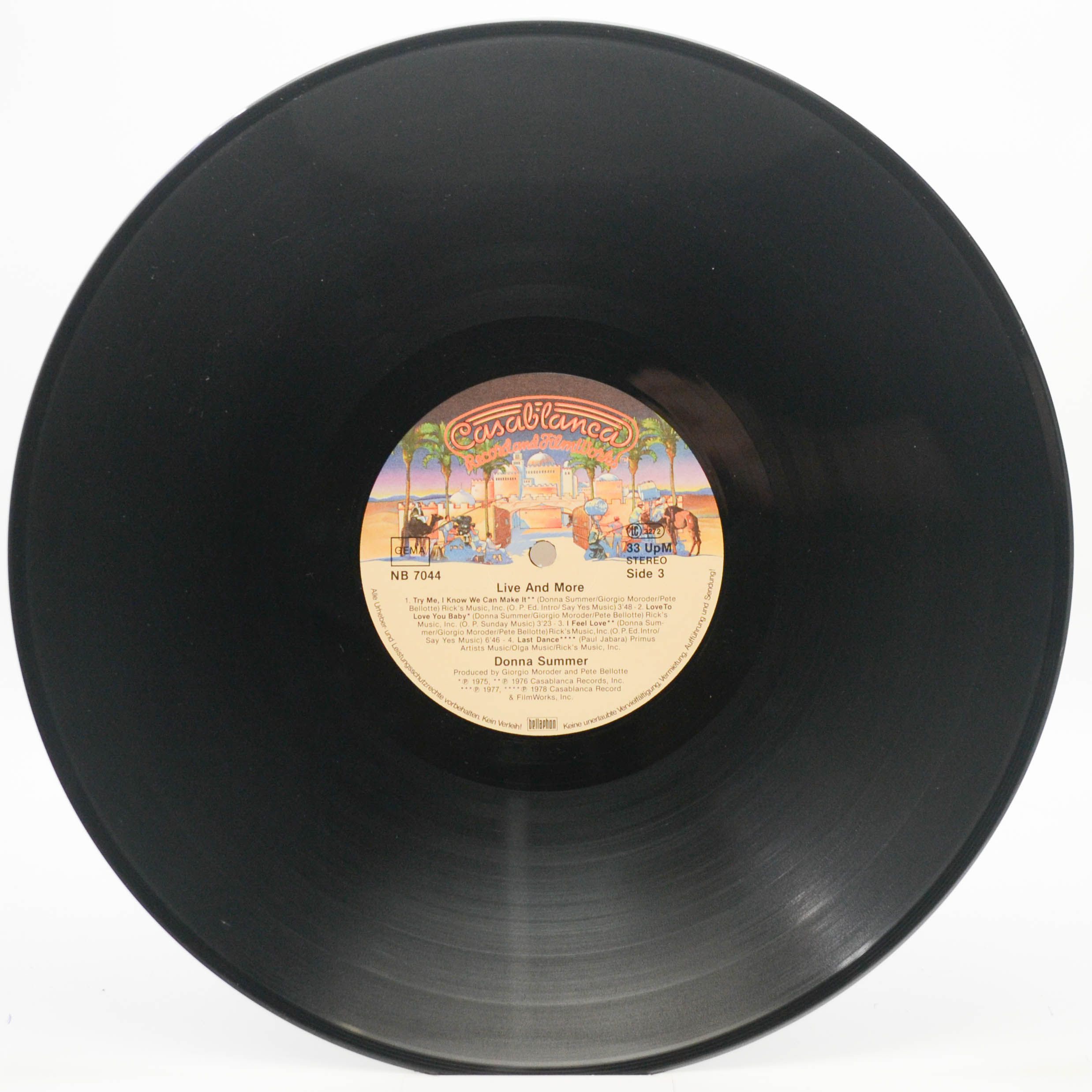 Donna Summer — Live And More (2LP), 1978